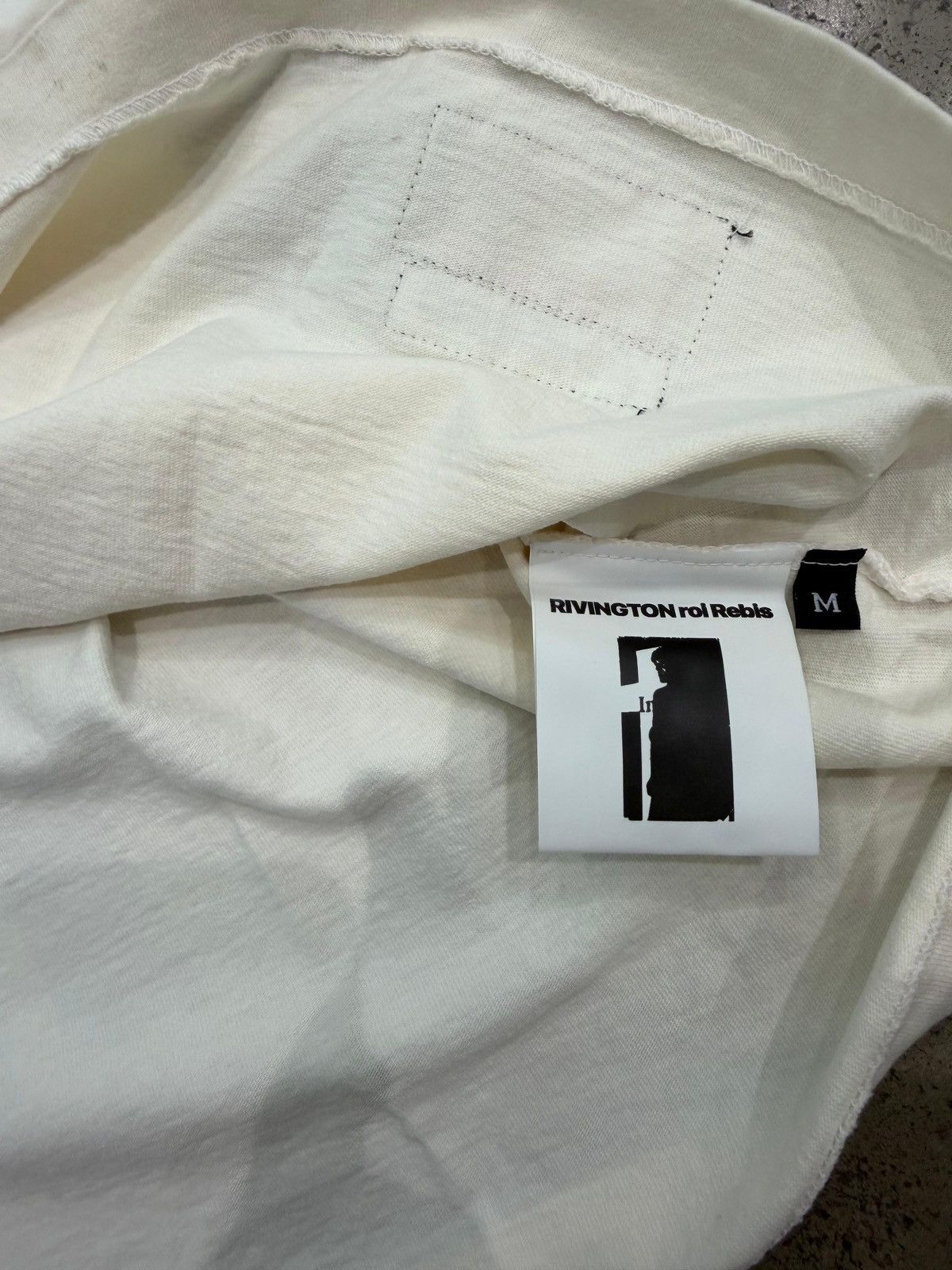 RRR-123 RIVINGTON ROI REBIS - Isness CVA LS Tee Max White Size US M / EU 48-50 / 2 - 4 Thumbnail