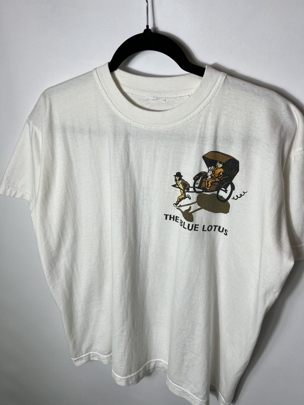 Cartoon Network Vintage cartoon network The blue lotus Tin Tin Comics Tee Size US L / EU 52-54 / 3 - 5 Thumbnail