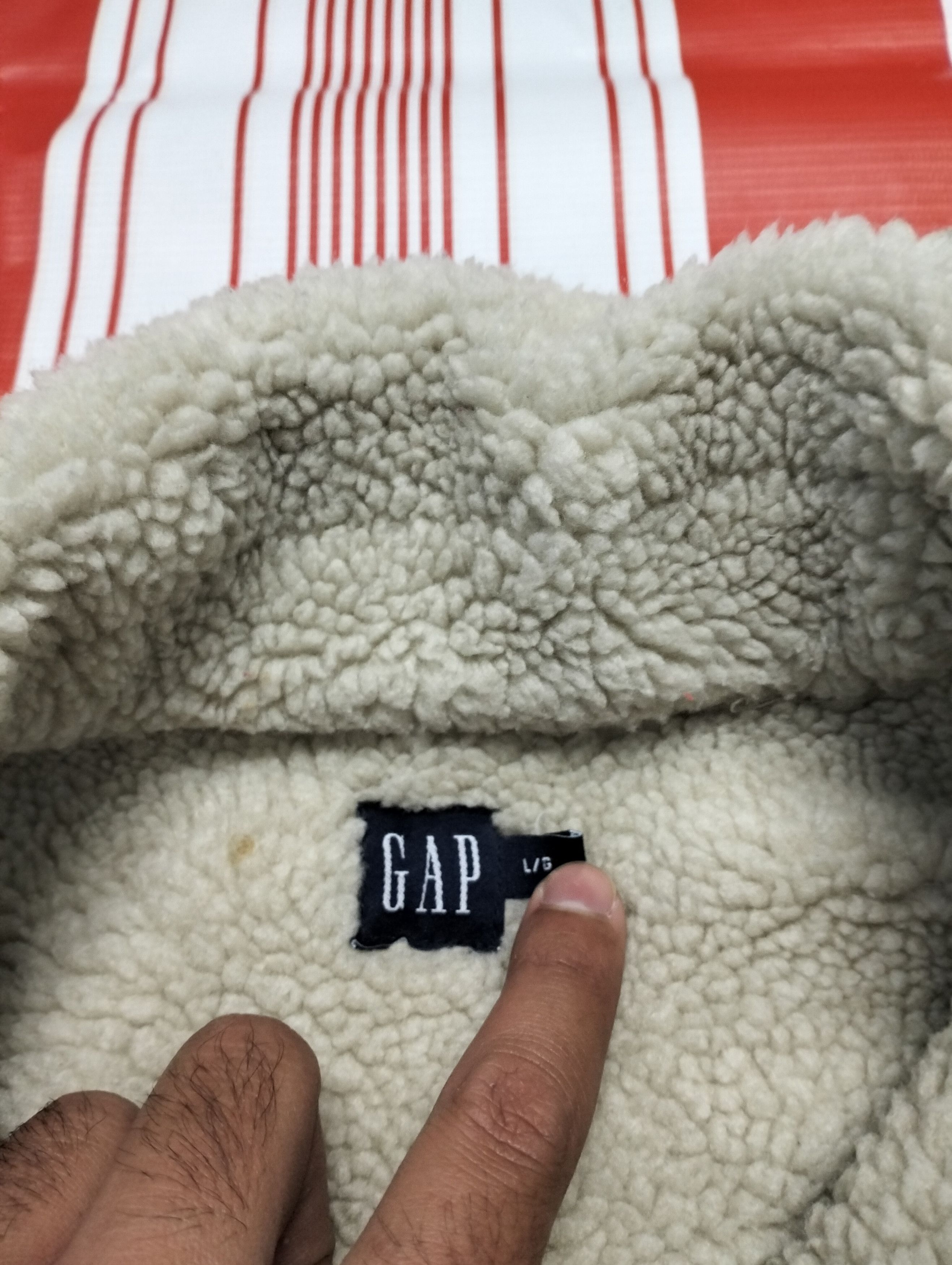 Gap × Japanese Brand Gap Sherpa Jacket Gap Sweater Gap jacket Size S / US 4 / IT 40 - 7 Thumbnail