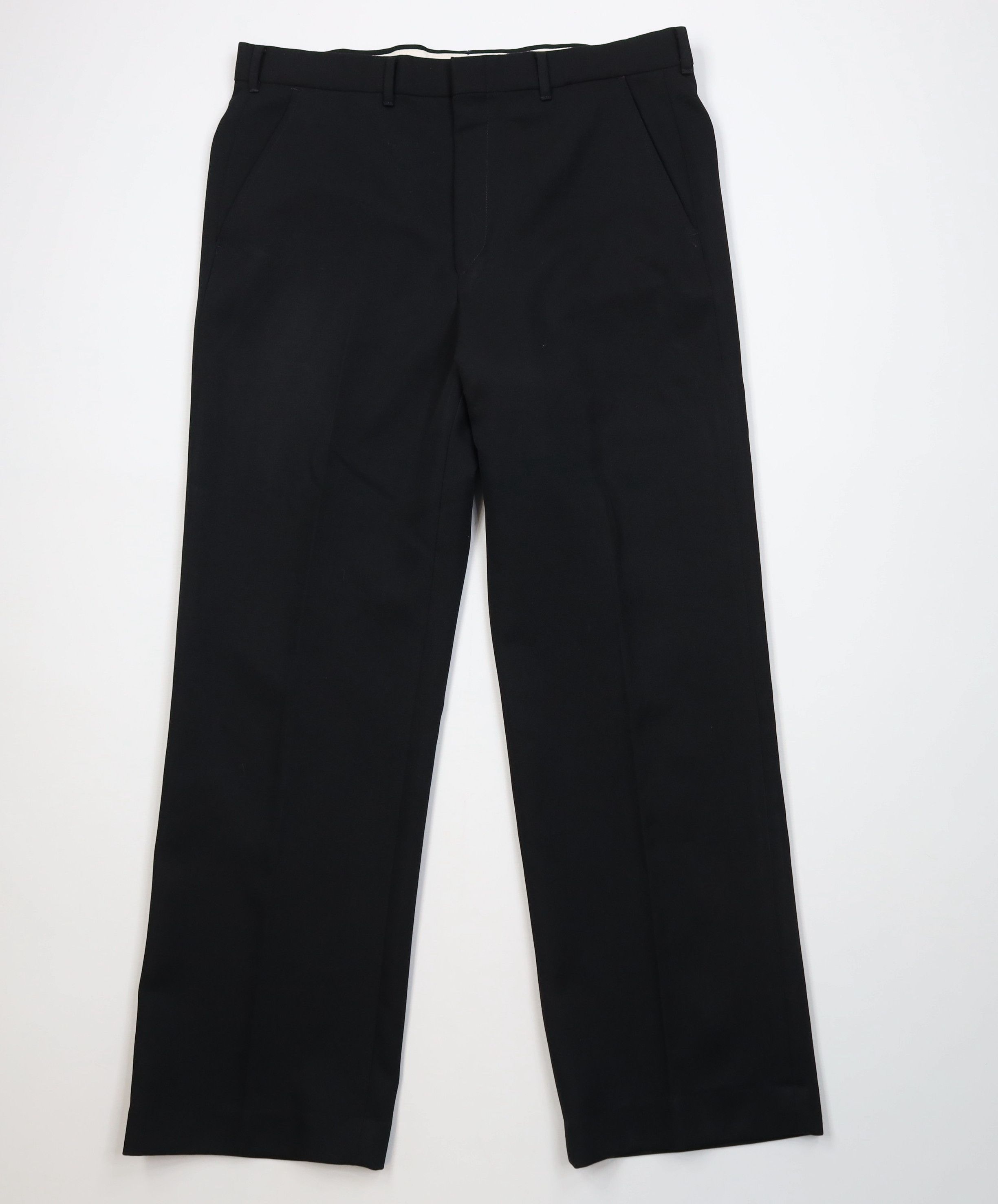 Vintage Vintage 70s Streetwear Flared Wide Leg Chino Pants Black USA Size US 36 / EU 52 - 1 Thumbnail