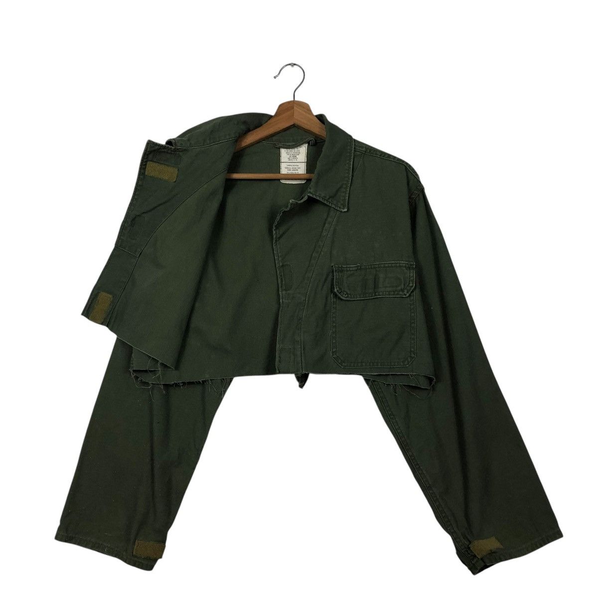 Vintage 🔥VINTAGE CROPPED CHORE JACKET MILITARY BUZZ RICKSONS Size US M / EU 48-50 / 2 - 13 Thumbnail