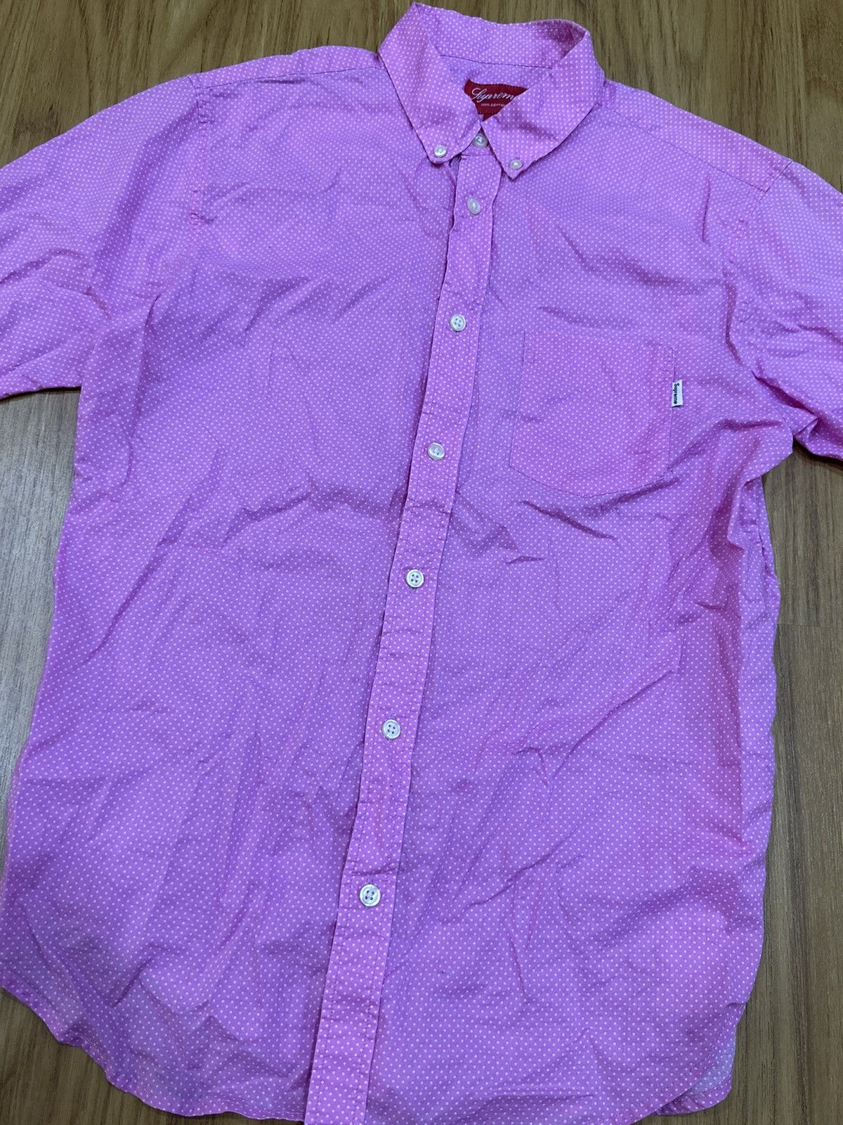 Supreme SS13 Supreme Polka Micro Dot Western Shirt Size US M / EU 48-50 / 2 - 15 Thumbnail