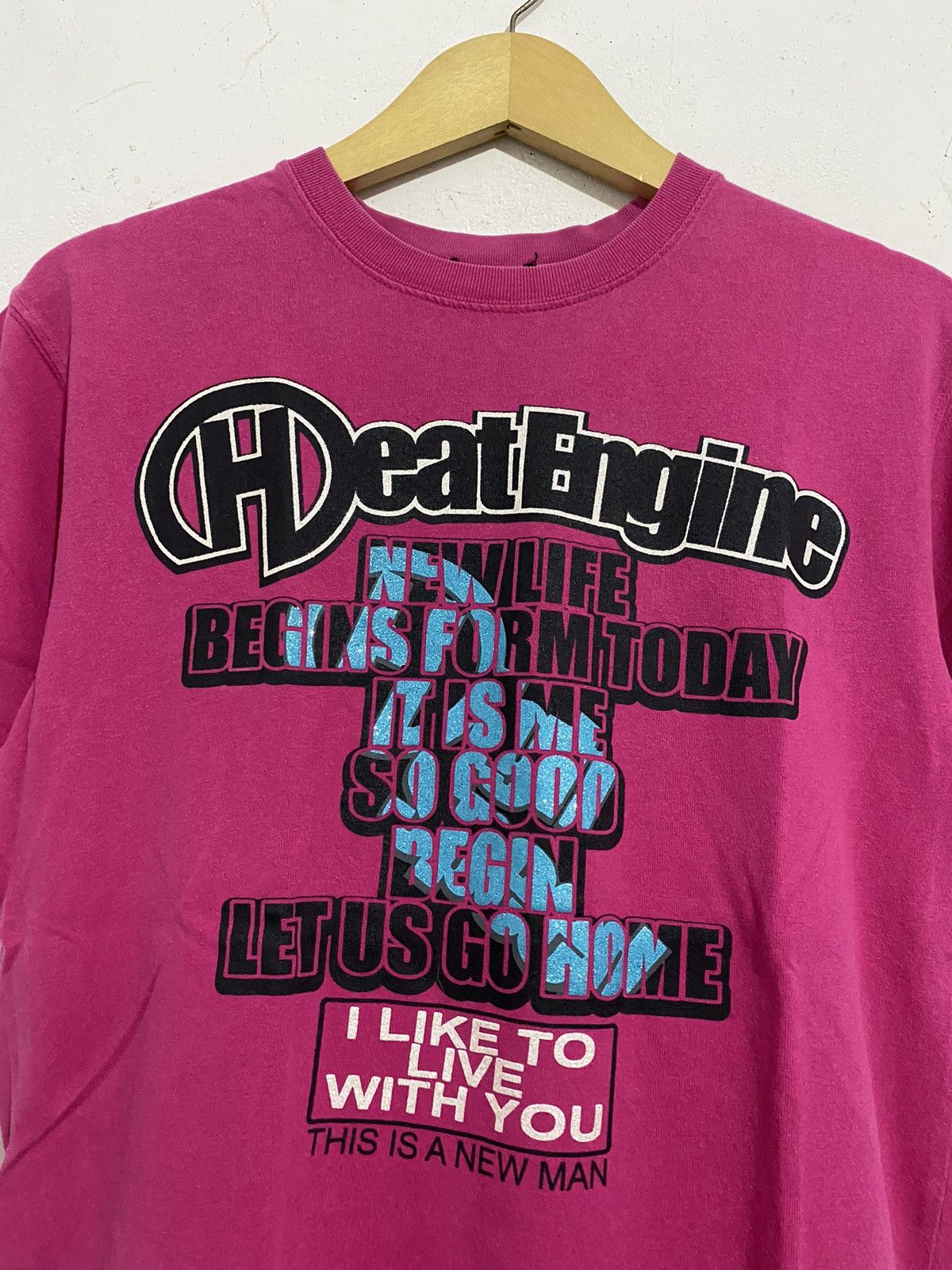 If Six Was Nine Poem Pink Glitter Shirt Lgb Kmrii Styled AA0112 Size US S / EU 44-46 / 1 - 2 Thumbnail