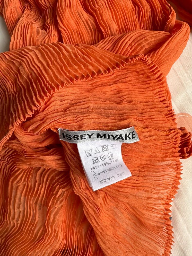 Issey Miyake Issey Miyake size:2 Orange main line willow long-sleeved s Size XS / US 0-2 / IT 36-38 - 7 Thumbnail