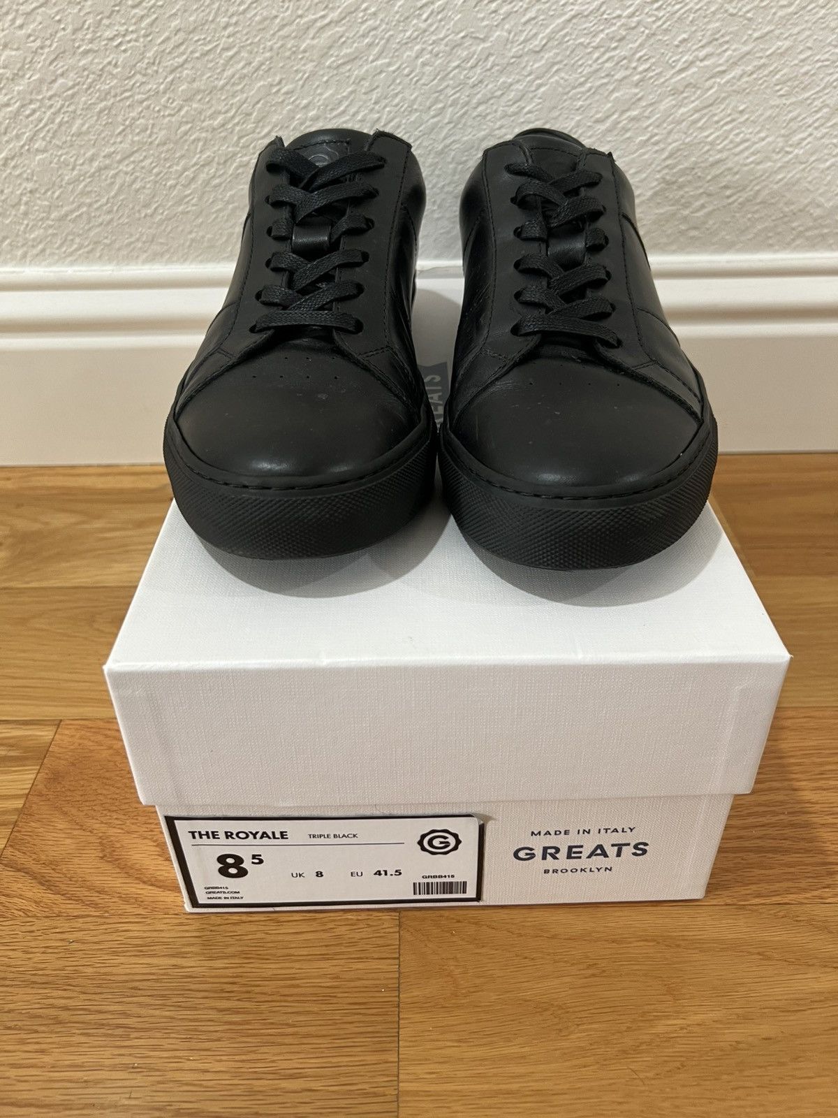 Greats Greats The Royale All Black Sz 8.5 Size US 8.5 / EU 41-42 - 5 Thumbnail