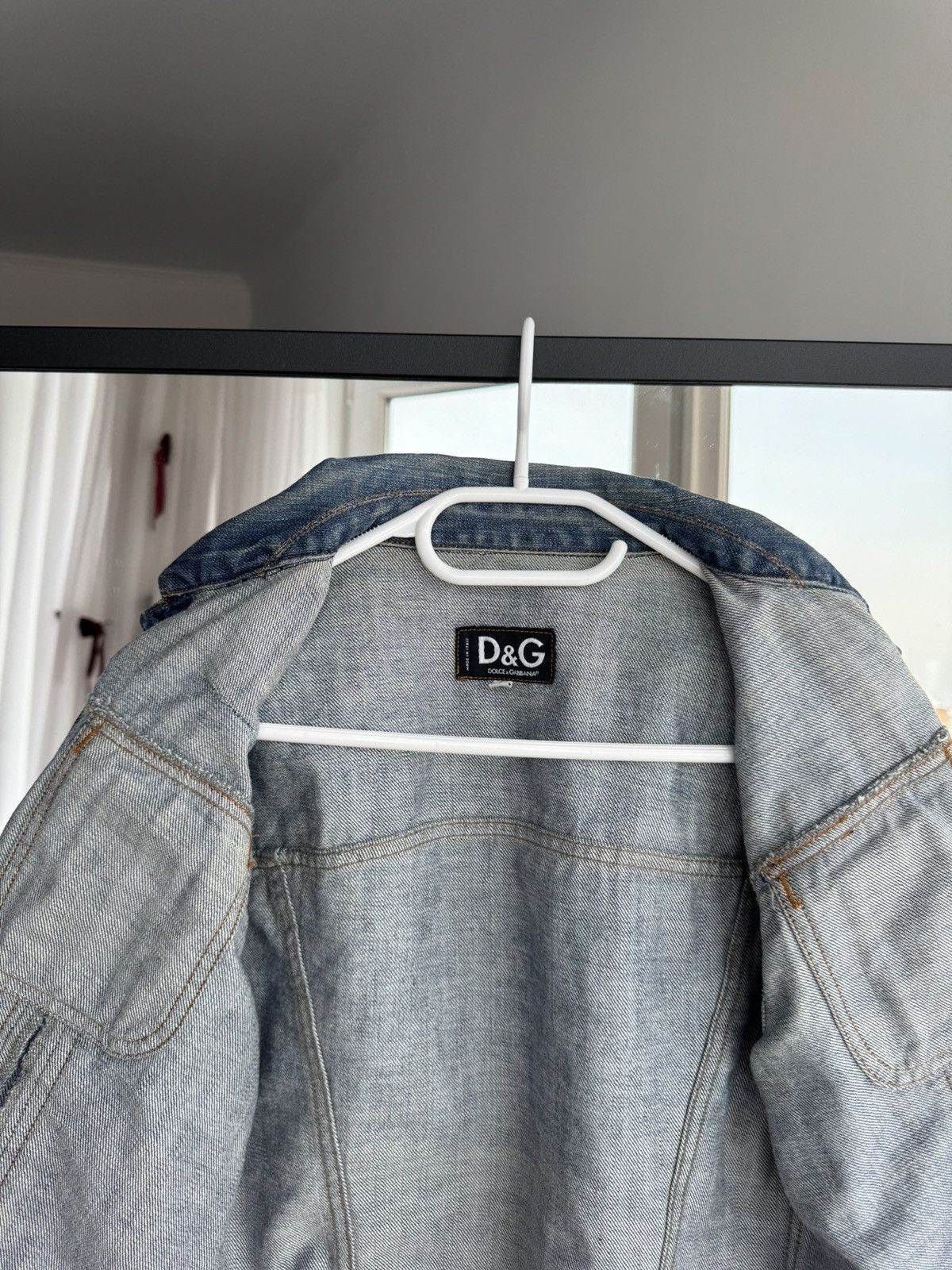Dolce & Gabbana Vintage Dolce & Gabbana Women’s Denim Jacket Sz L Size L / US 10 / IT 46 - 14 Thumbnail