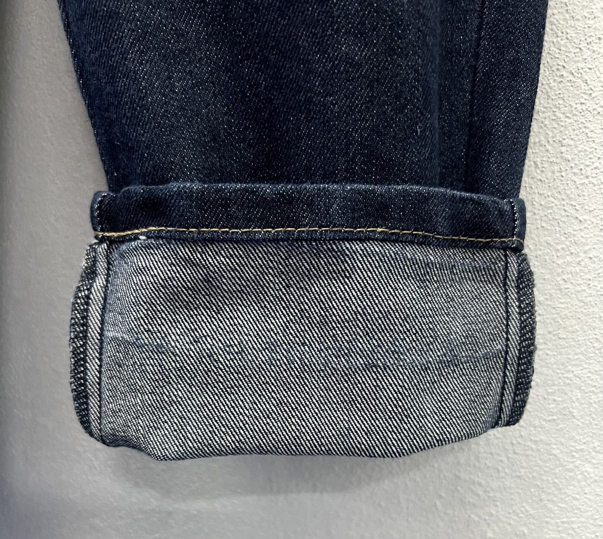 Japanese Brand × Vintage Vintage Y2K Style Dark Wash Denim Overalls Size US 31 - 13 Thumbnail