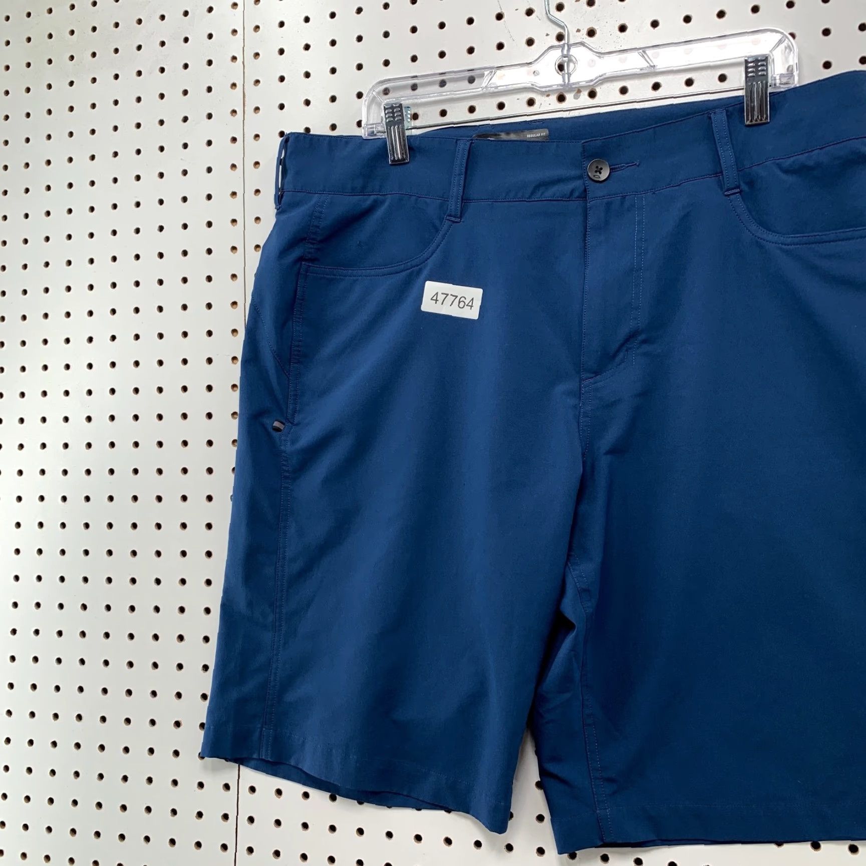 Oakley Oakley Mens Golf Shorts Navy Blue 36 Regular Chino Preppy Casual Summer 36x11) Size US 36 / EU 52 - 4 Thumbnail