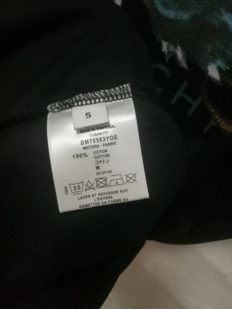 Givenchy Givenchy Summer Men's Trend Blue Dragon Printed Half Sleev Size US S / EU 44-46 / 1 - 6 Thumbnail