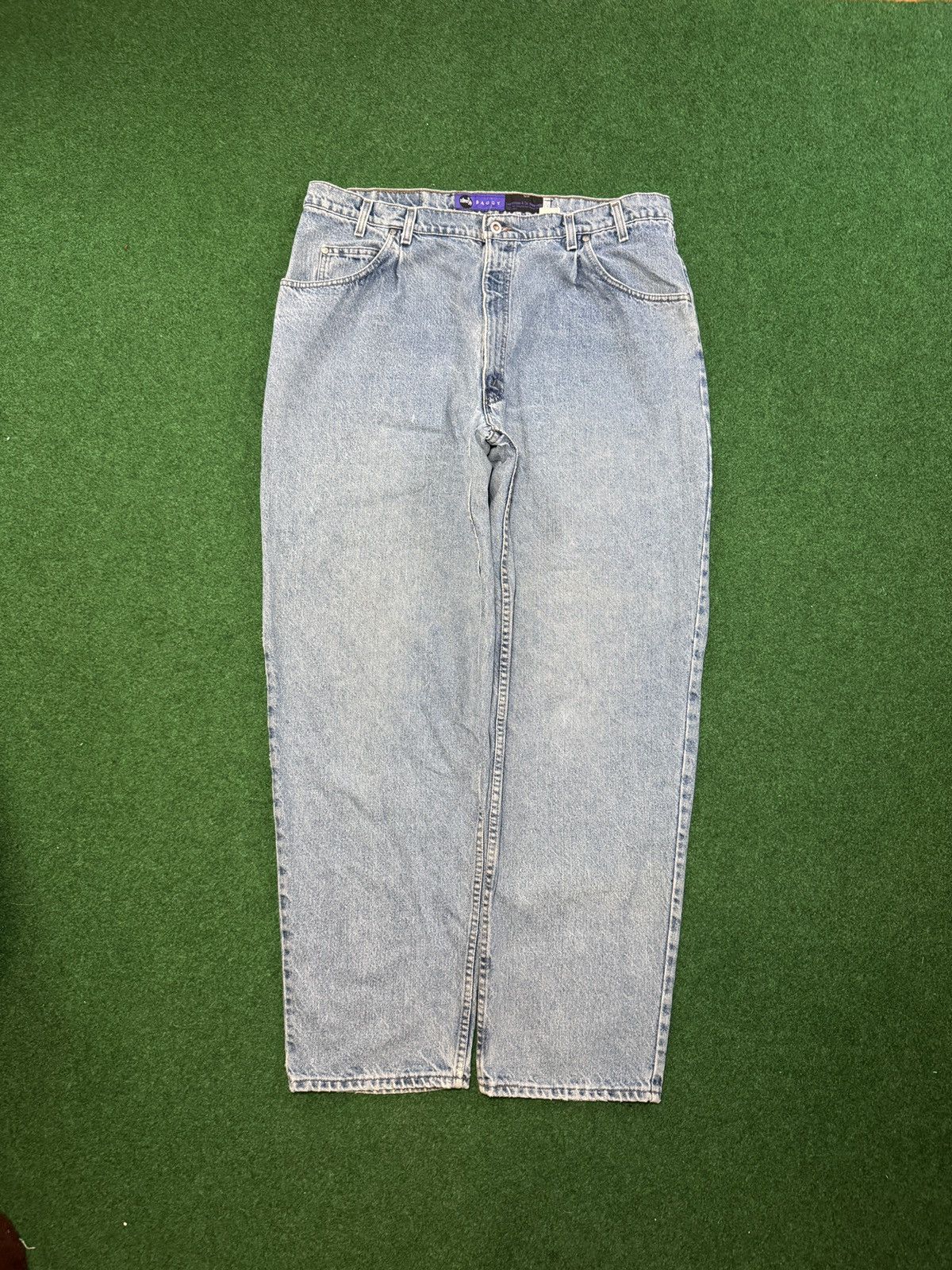 Levi's Vintage Clothing Vintage 90s Silvertab Levi’s Baggy Light Wash Hip Hop Jeans Size US 42 / EU 58 - 3 Thumbnail