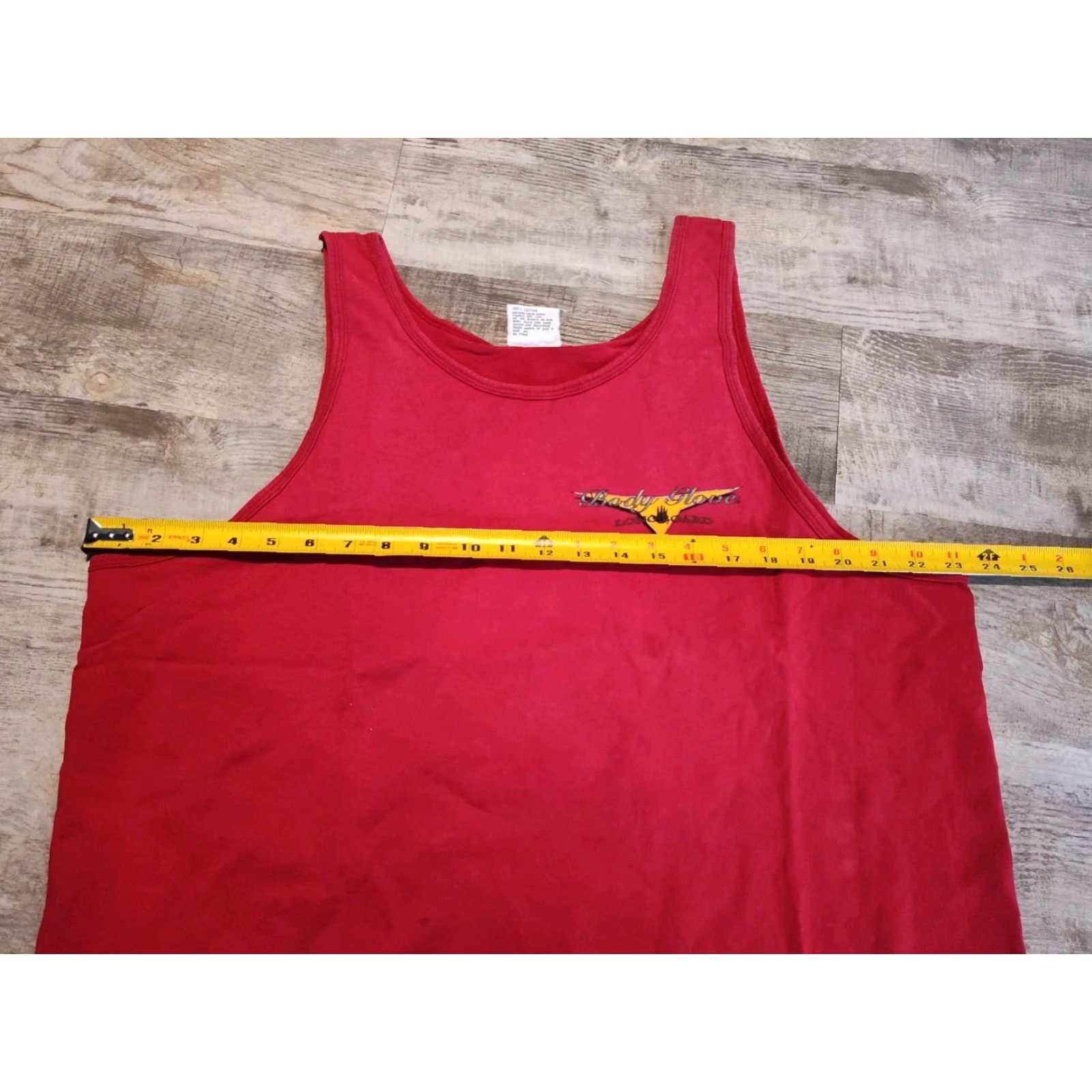 Body Glove VINTAGE Body Glove Surf Tank Top Men L/XL Red 1990s Beach Muscle Shirt Graphic Tee Mens Size US L / EU 52-54 / 3 - 7 Thumbnail