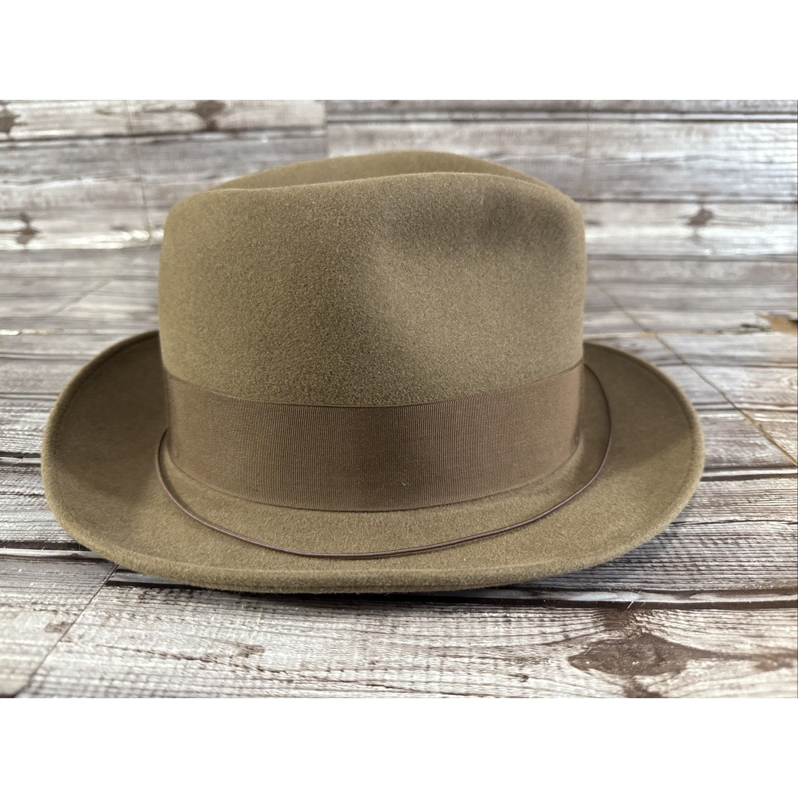 Other Worth & Worth Madison Hat Size 7 1/8 Color Brown Made In Col Size ONE SIZE - 3 Thumbnail