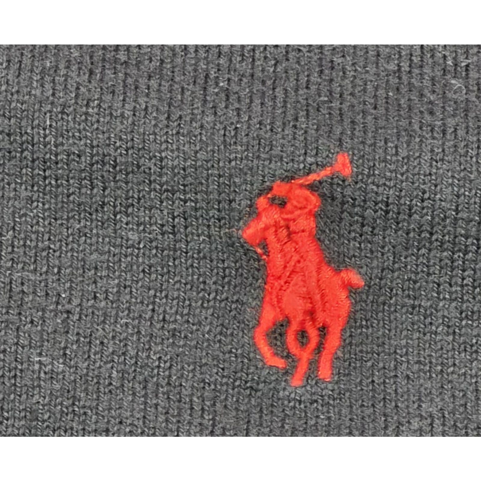 Polo Ralph Lauren Polo Ralph Lauren Sweater Mens 2XL Black V-Neck 100% Cotton Pima Logo Embroidered Classic Knit Pullover Shirt Size US XXL / EU 58 / 5 - 5 Thumbnail