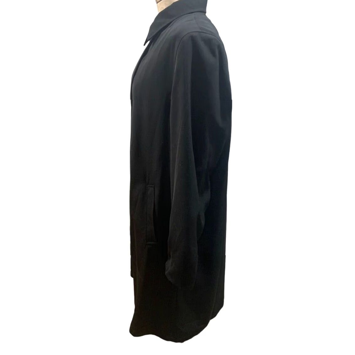 Anne Klein VINTAGE Anne Klein Trench Coat Womens 12 Black Removable Lining Coat Size XL / US 12-14 / IT 48-50 - 5 Thumbnail