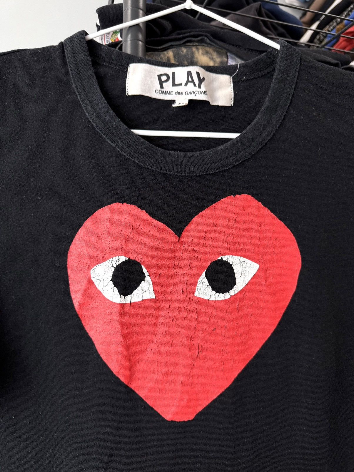 Other Vintage Play Comme des Garcons T Shirt Size US M / EU 48-50 / 2 - 2 Thumbnail