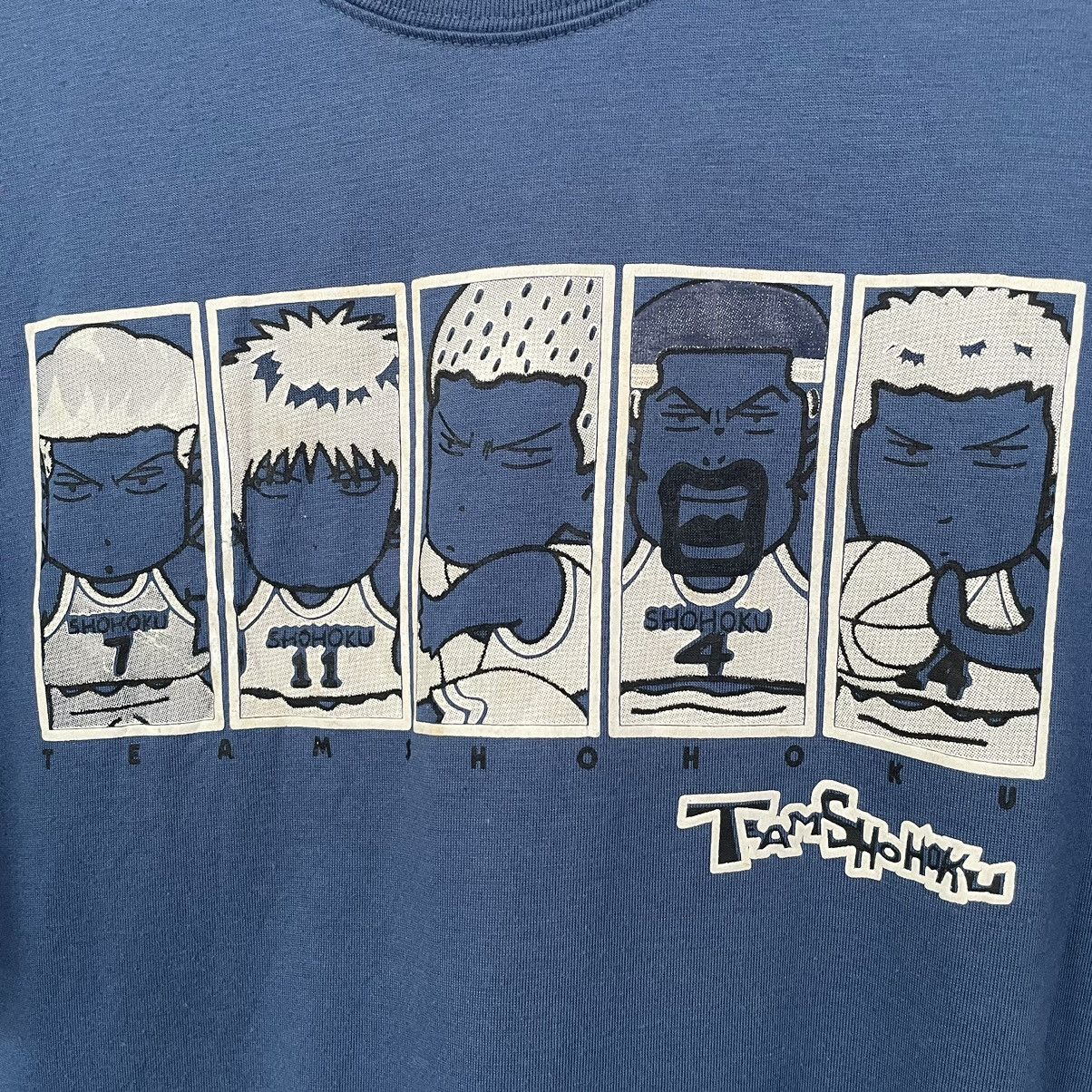 Anime × Vintage 90s Anime Slamdunk Team Shohoku T Shirt Size US L / EU 52-54 / 3 - 2 Thumbnail