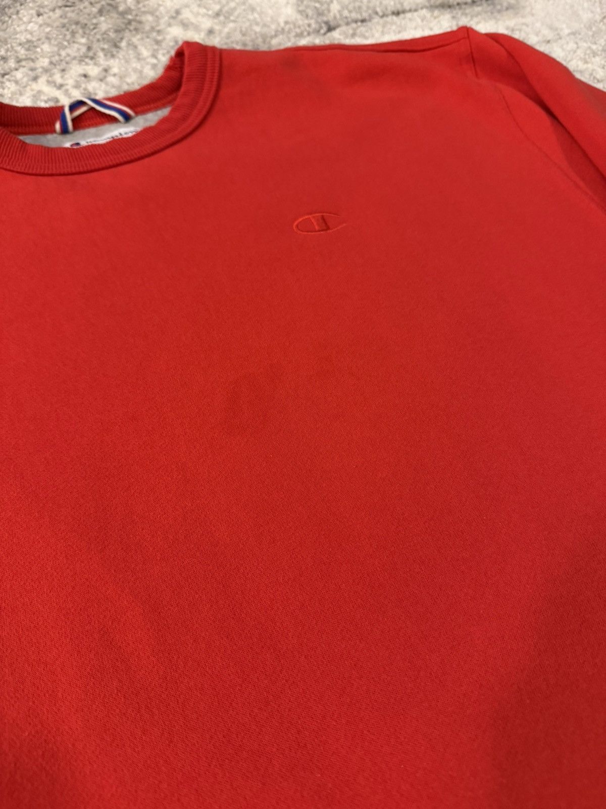 Champion Champion Red Crewneck Size US L / EU 52-54 / 3 - 2 Thumbnail