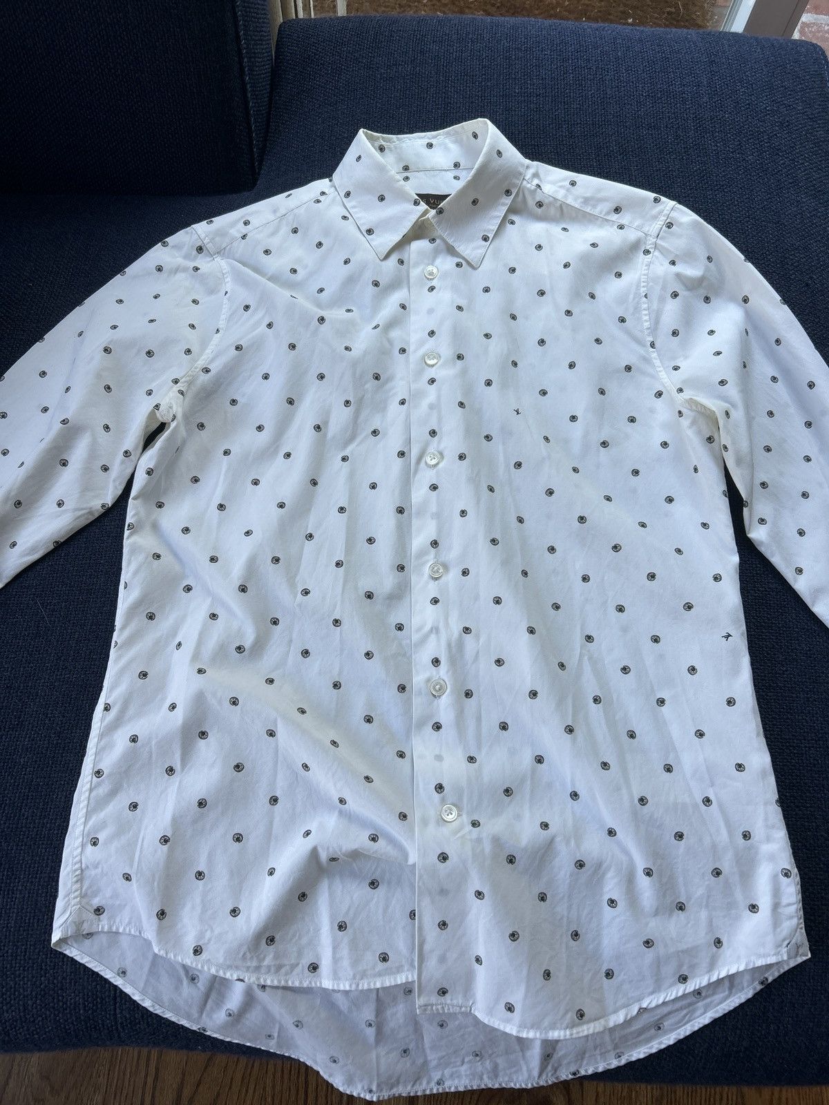 Louis Vuitton LV shirt with eyes print Size US M / EU 48-50 / 2 - 1 Thumbnail