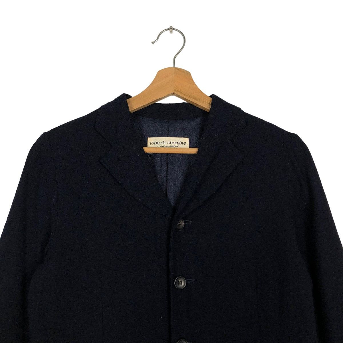 Comme des Garcons 🔥Vintage AD1996 Black Comme Des Garcons Robe De Chambre Size M / US 6-8 / IT 42-44 - 4 Thumbnail