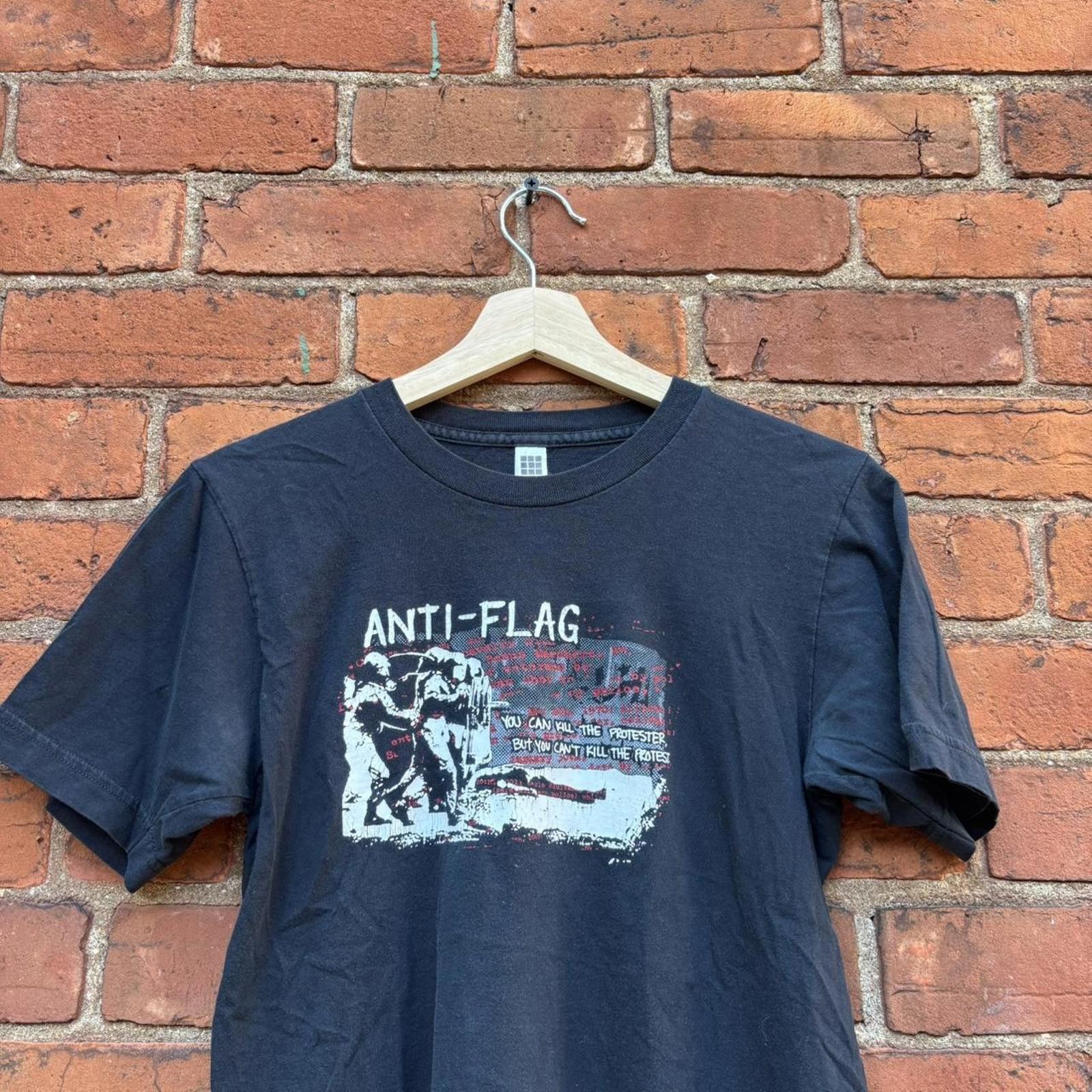 Other Vintage anti flag bullets can’t silence ideas t shirt 00s S Size US S / EU 44-46 / 1 - 2 Thumbnail