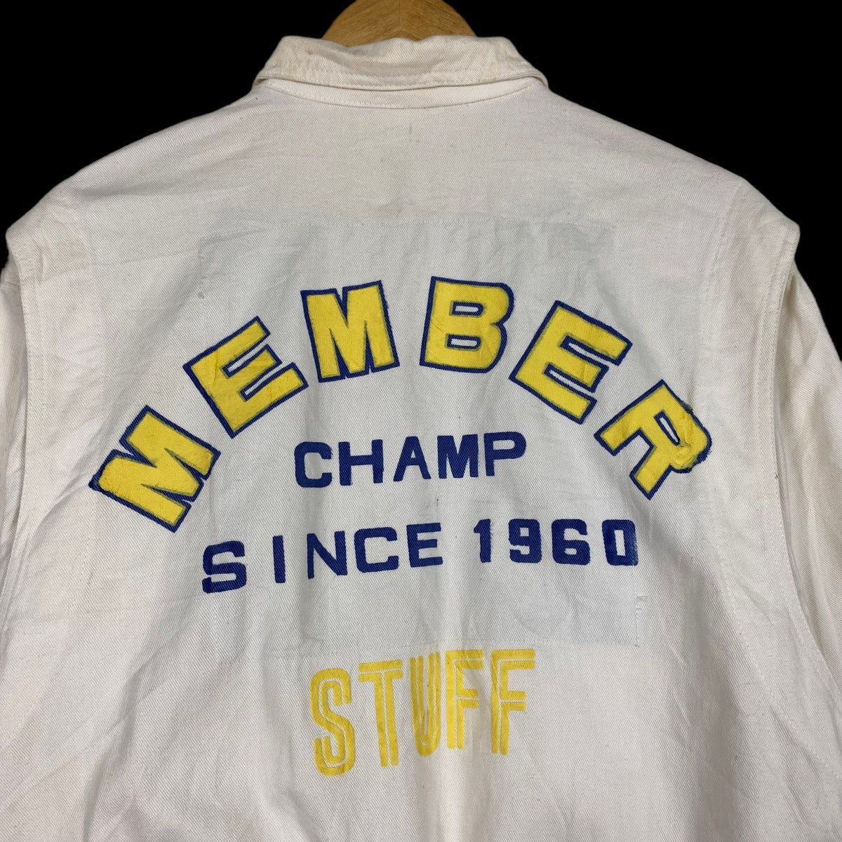 Japanese Brand Vintage 90s Member Cham Stuff Zipper Light Jacket Size US M / EU 48-50 / 2 - 2 Thumbnail