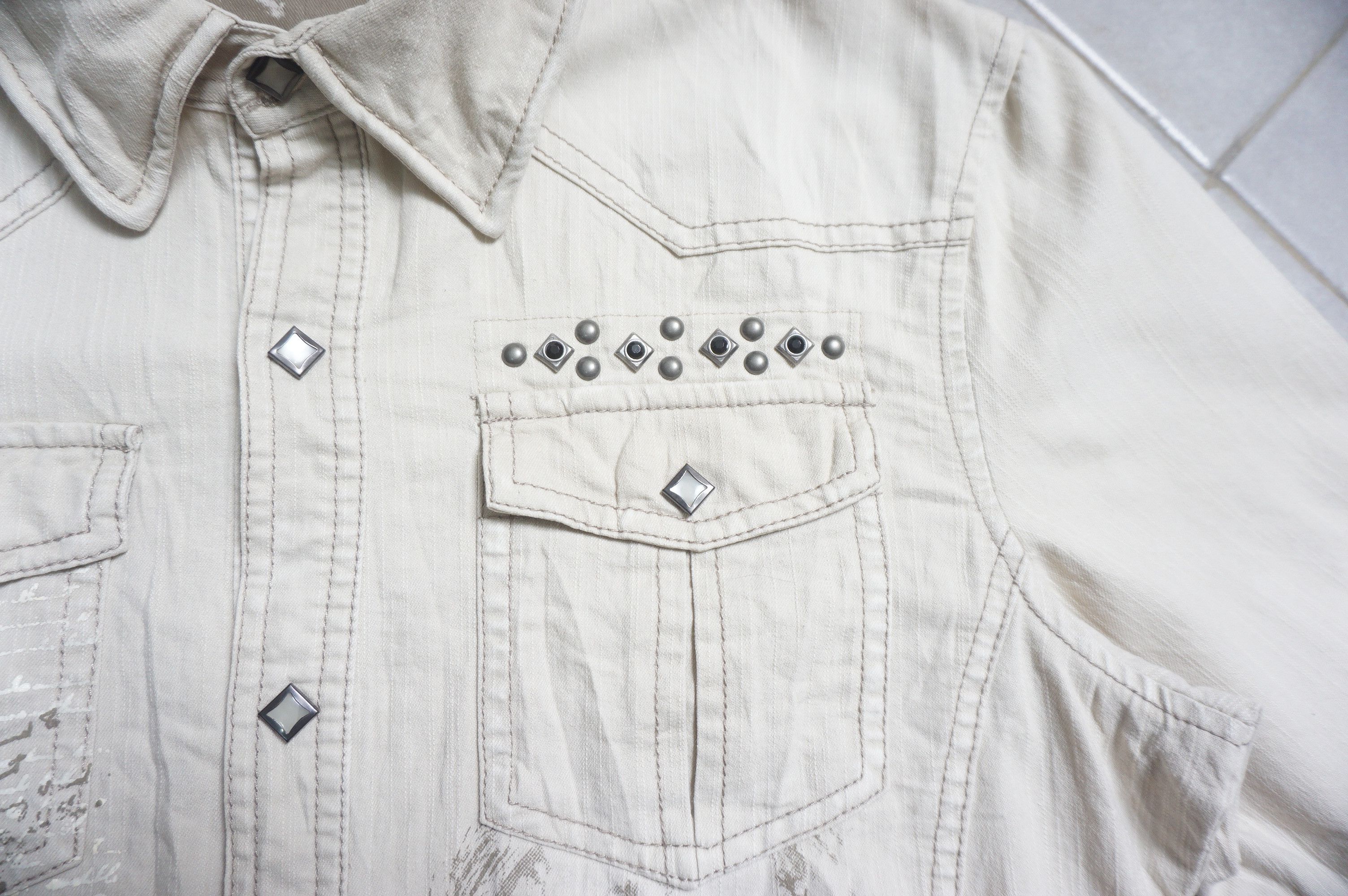 semanticdesign Semantic Design studed poem shirt Size US S / EU 44-46 / 1 - 4 Thumbnail