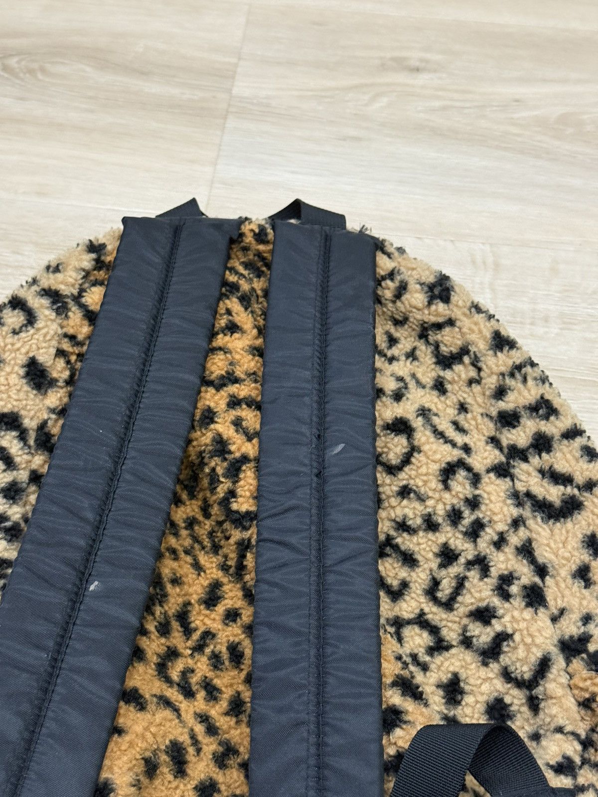 Supreme Supreme Leopard Fleece Backpack Size ONE SIZE - 9 Thumbnail