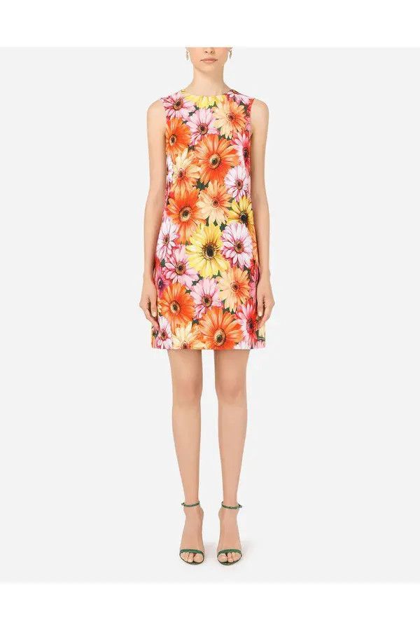 Dolce & Gabbana o1y0825 Mini Dress in Multicolor Size S / US 4 / IT 40 - 1 Thumbnail