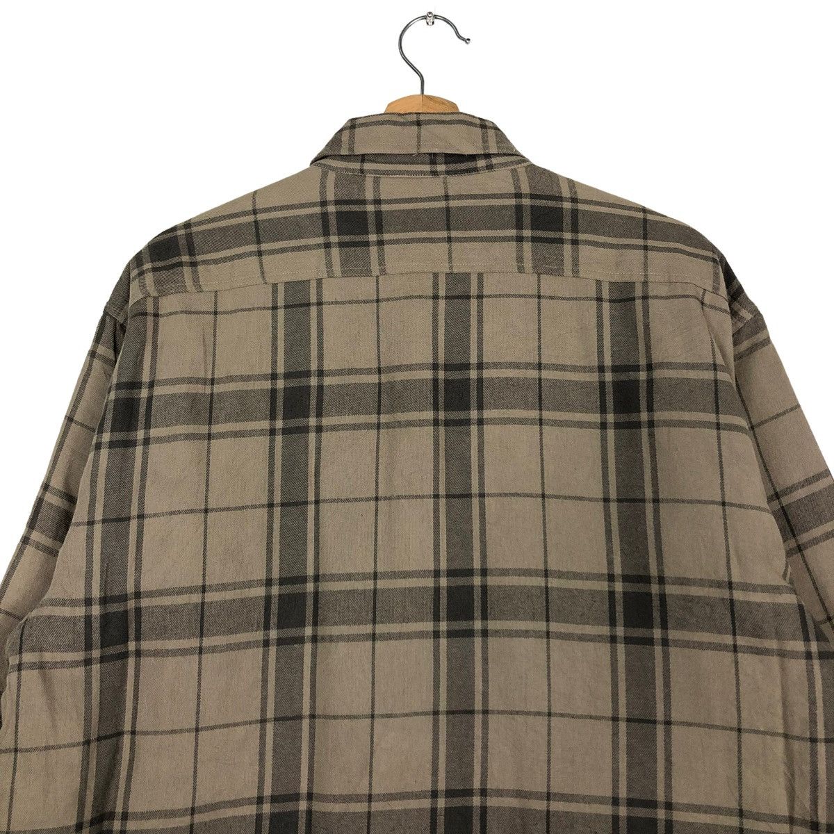 Flannel 🔥VINTAGE FLANNEL SHIRT JACKET WORK MAC BOGARD TARTAN DESIGN Size US L / EU 52-54 / 3 - 9 Thumbnail