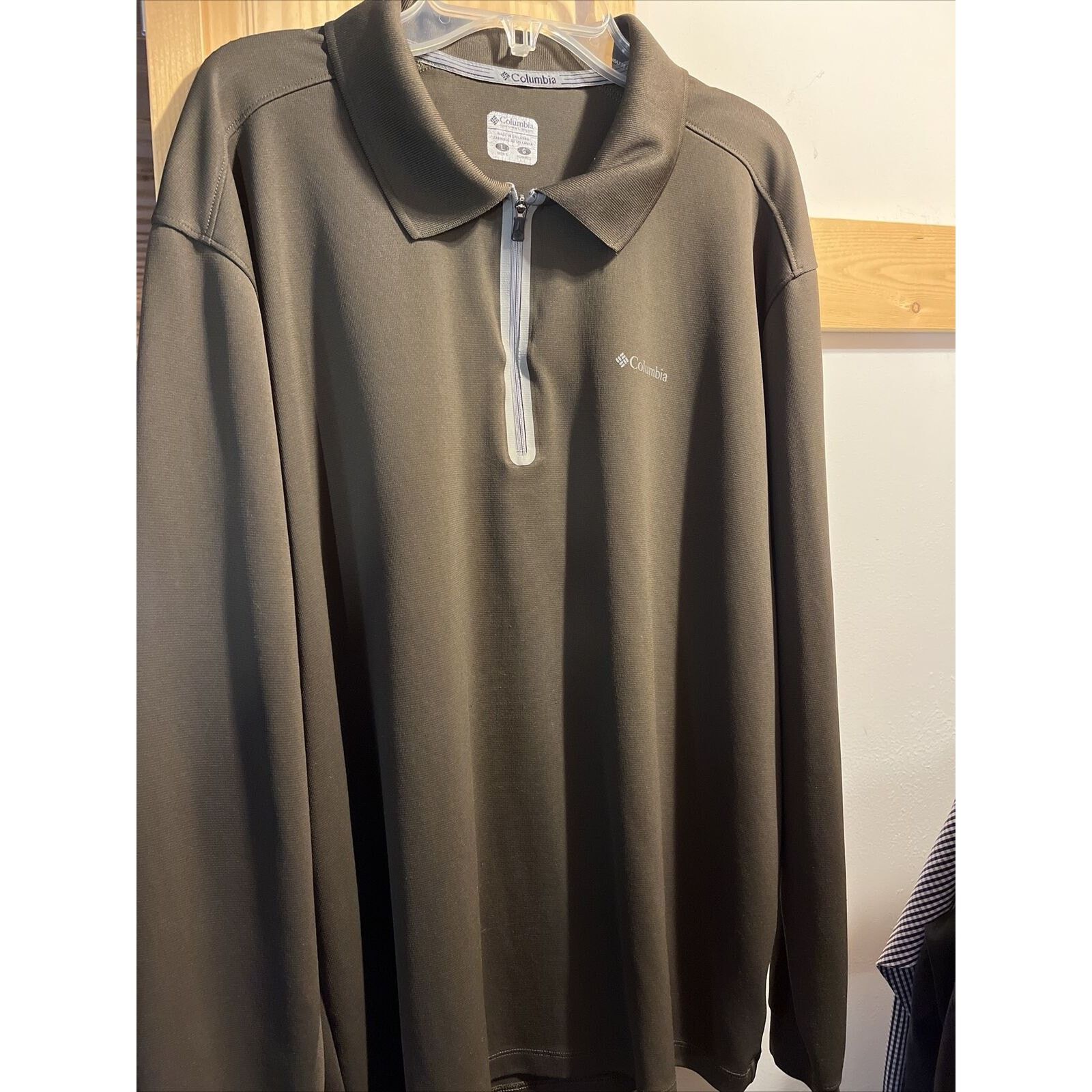 Columbia Columbia Omni Dry Men’s L Brown Polyester Activewear Sweater Size US L / EU 52-54 / 3 - 8 Thumbnail