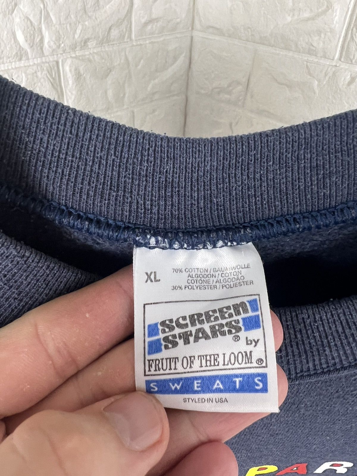 Cartoon Network × Vintage Vintage Party For Pudsey BBC Cartoon Crewneck 90s Size US XL / EU 56 / 4 - 7 Thumbnail