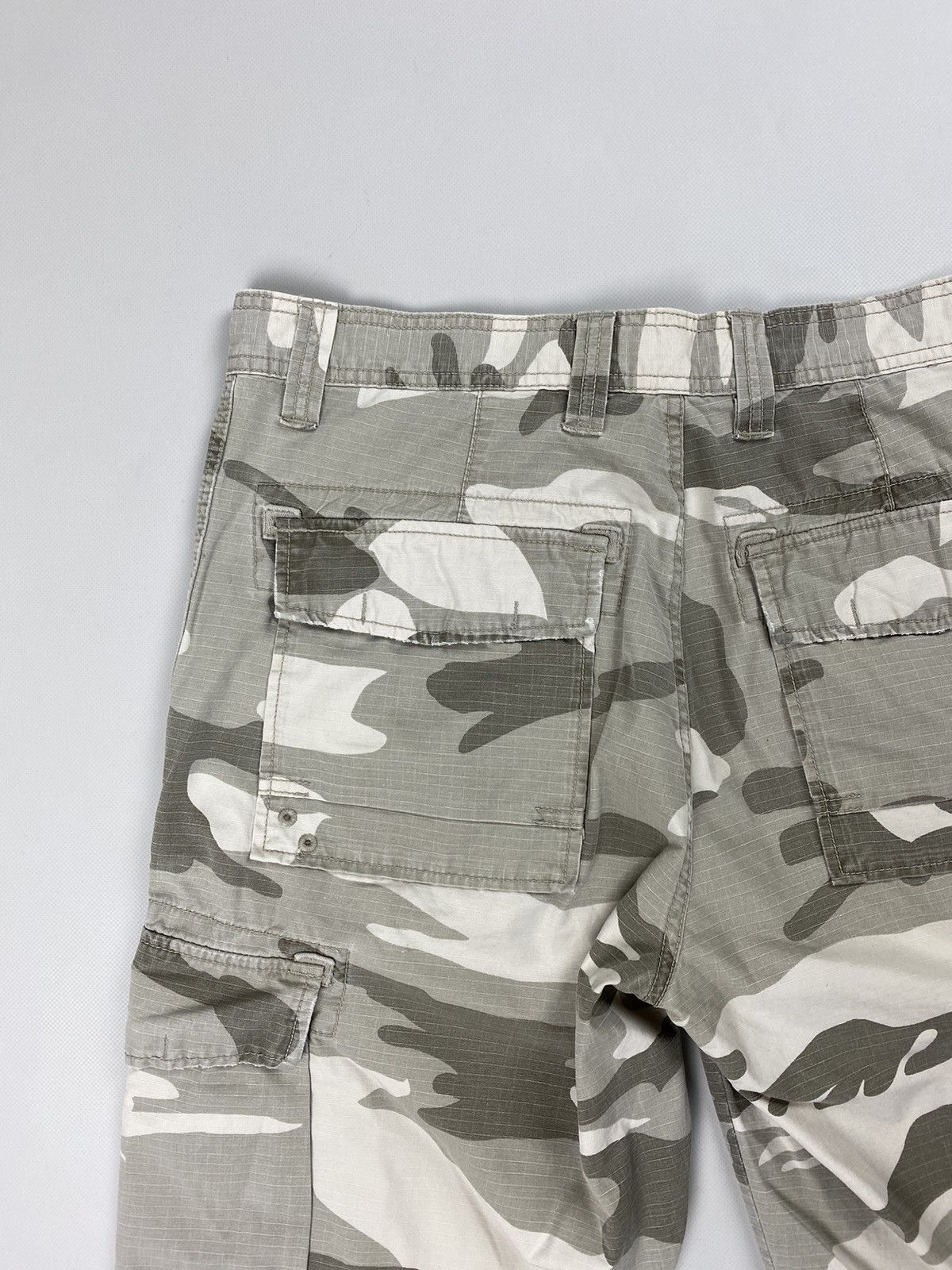 Schott Schott vintage men’s military cargo camo rip stop shorts Size US 32 / EU 48 - 23 Thumbnail