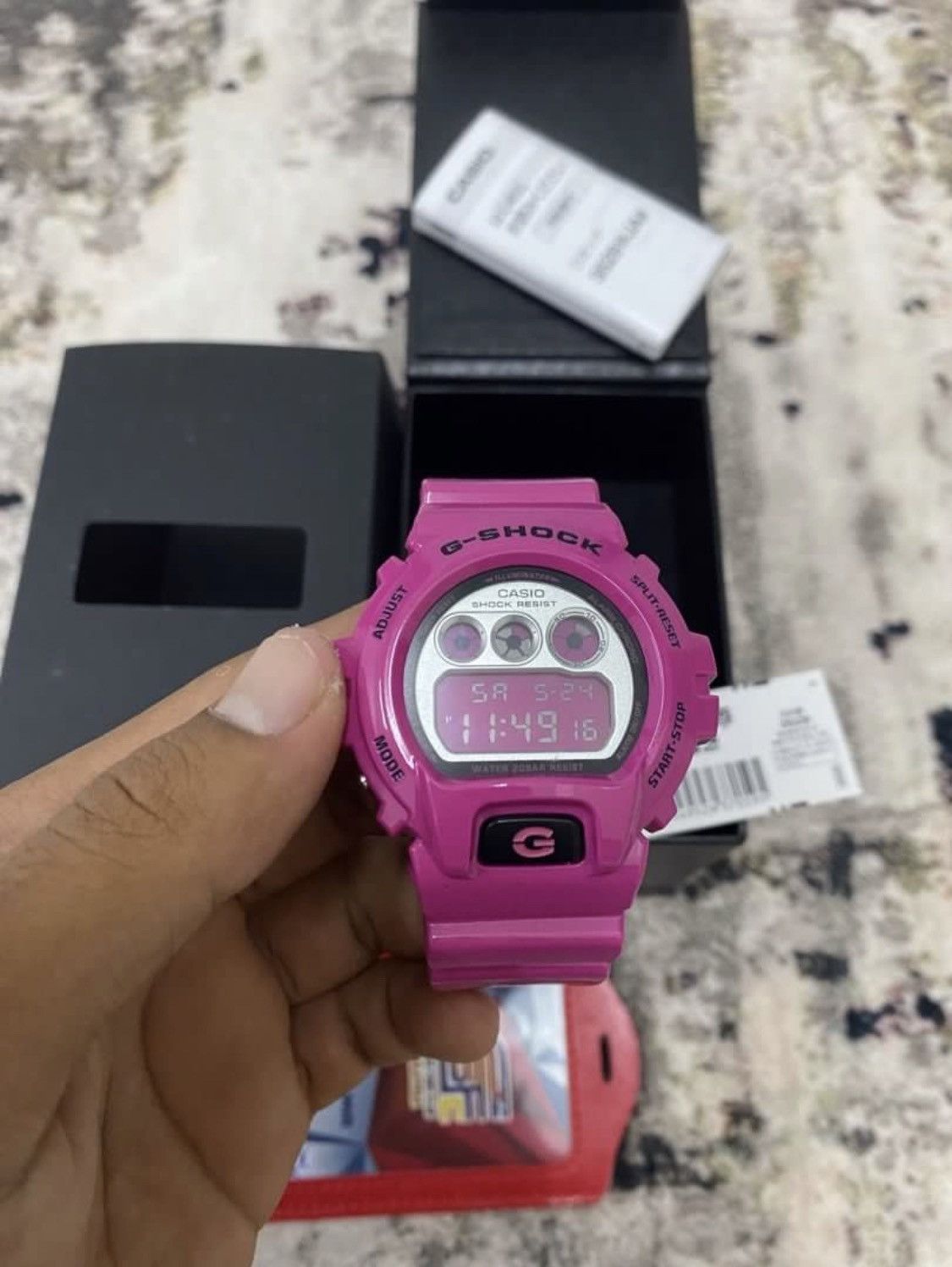 Casio × G Shock Out production Crazy colour Dw6900Rcs-4 Vintage Japan set Size ONE SIZE - 2 Thumbnail