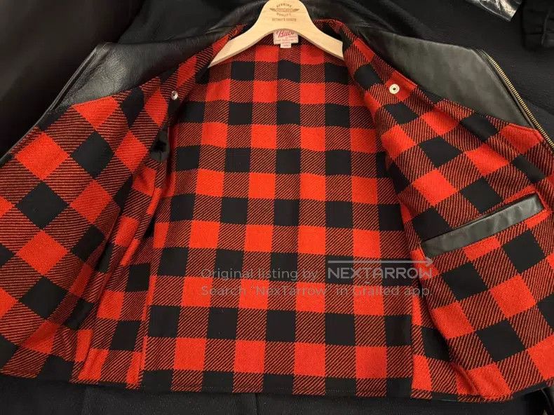 Buco Buco JH1 locomotive horseskin tea core jacket Size US L / EU 52-54 / 3 - 5 Thumbnail