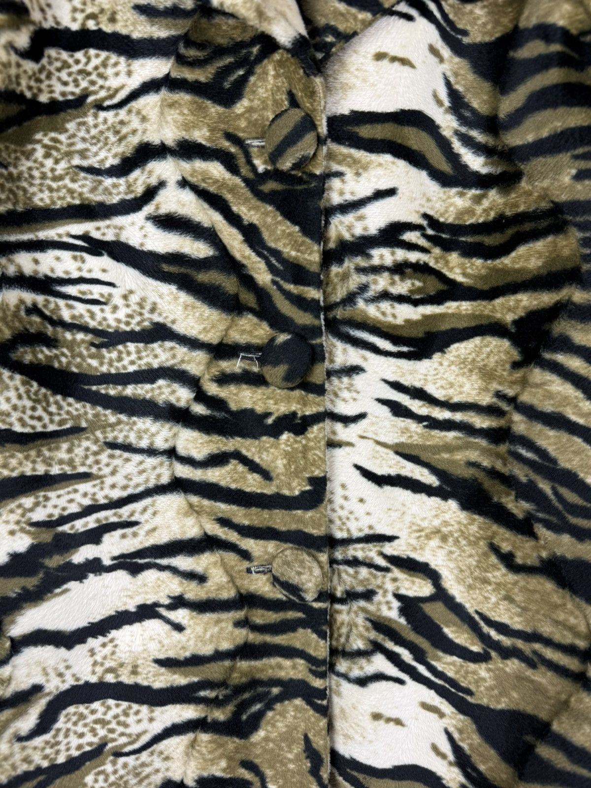 Miss Sixty × Vintage Miss Sixty Vintage Y2K Ladies Leopard Pattern Coat Jacket Size L / US 10 / IT 46 - 9 Thumbnail