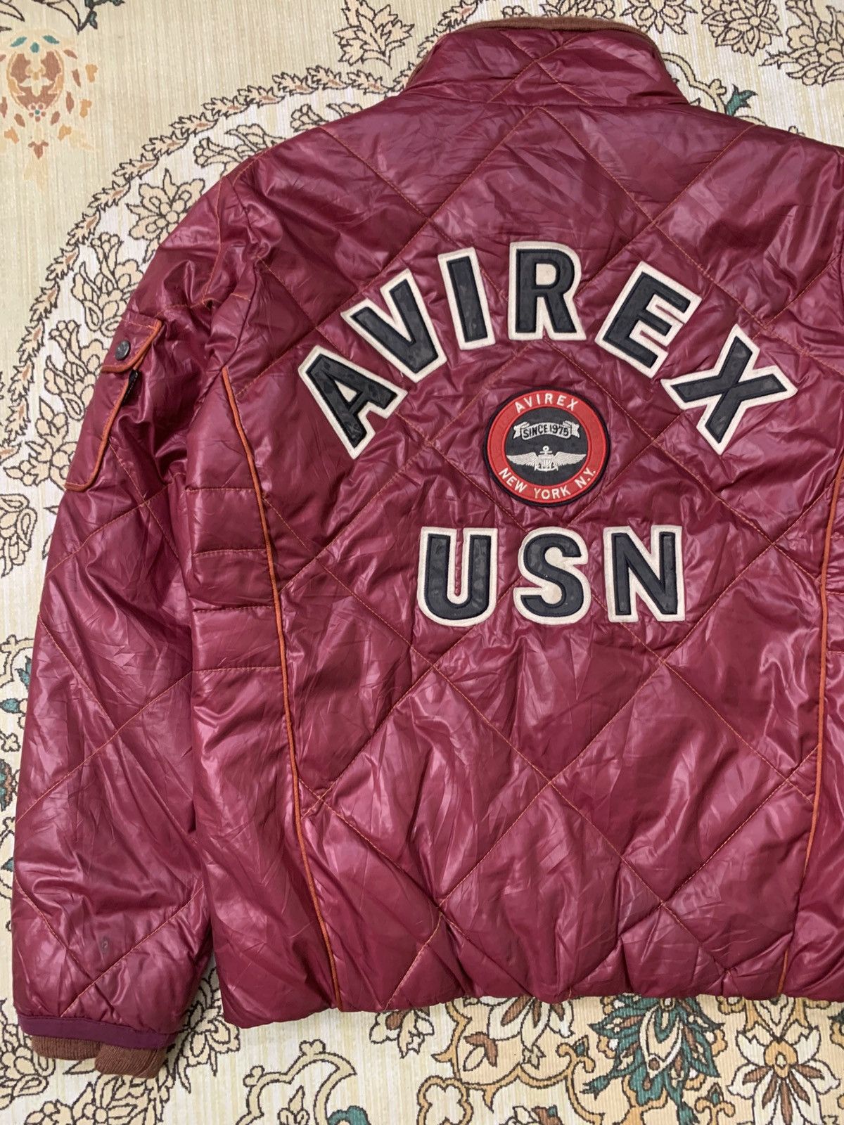 Avirex VINTAGE AVIREX USN BOMBER JACKET Size US M / EU 48-50 / 2 - 9 Thumbnail
