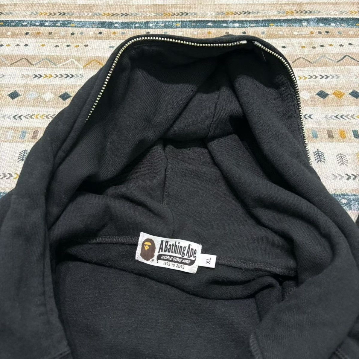 Bape BAPE CLASSIC FULL ZIP HOODIE Size US XL / EU 56 / 4 - 6 Thumbnail