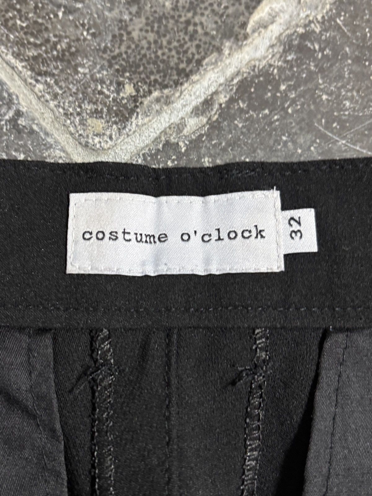 Japanese Brand Costume O’Clock Korean Designer Wool Trousers Vintage Pleat Size US 33 - 4 Thumbnail