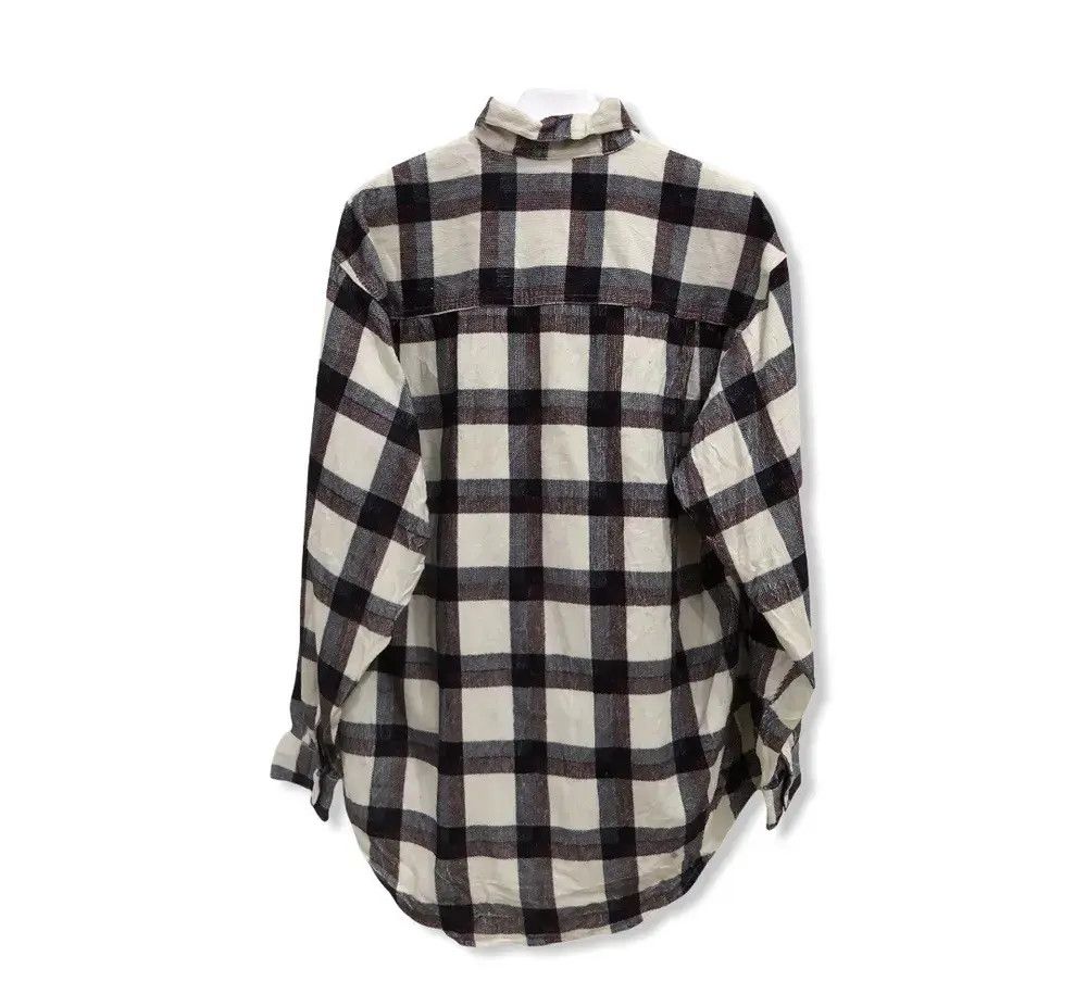 Flannel × Vintage Vintage Bright Lights Plaid Tartan Flannel Shirt 👕 Size US L / EU 52-54 / 3 - 4 Thumbnail