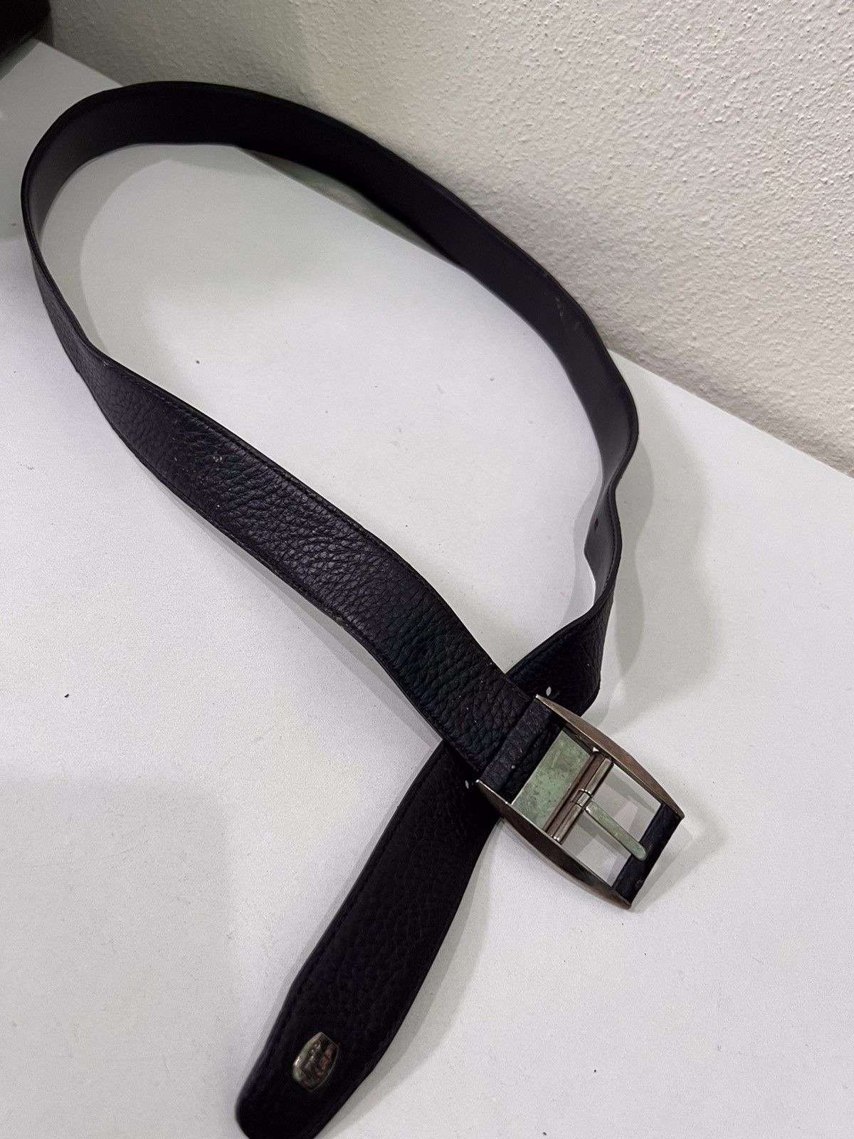 Leather Dunhill Formal Buckle Belt Size ONE SIZE - 9 Thumbnail