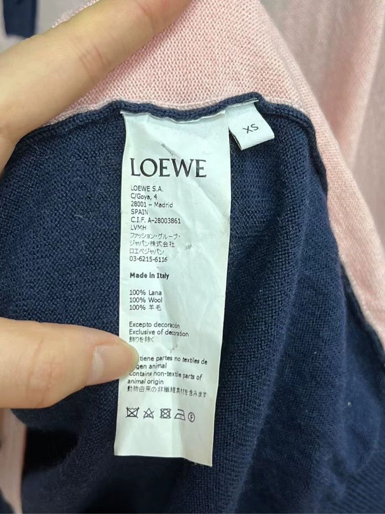 Loewe Loewe Pieced four-color sweater Size XS / US 0-2 / IT 36-38 - 5 Thumbnail