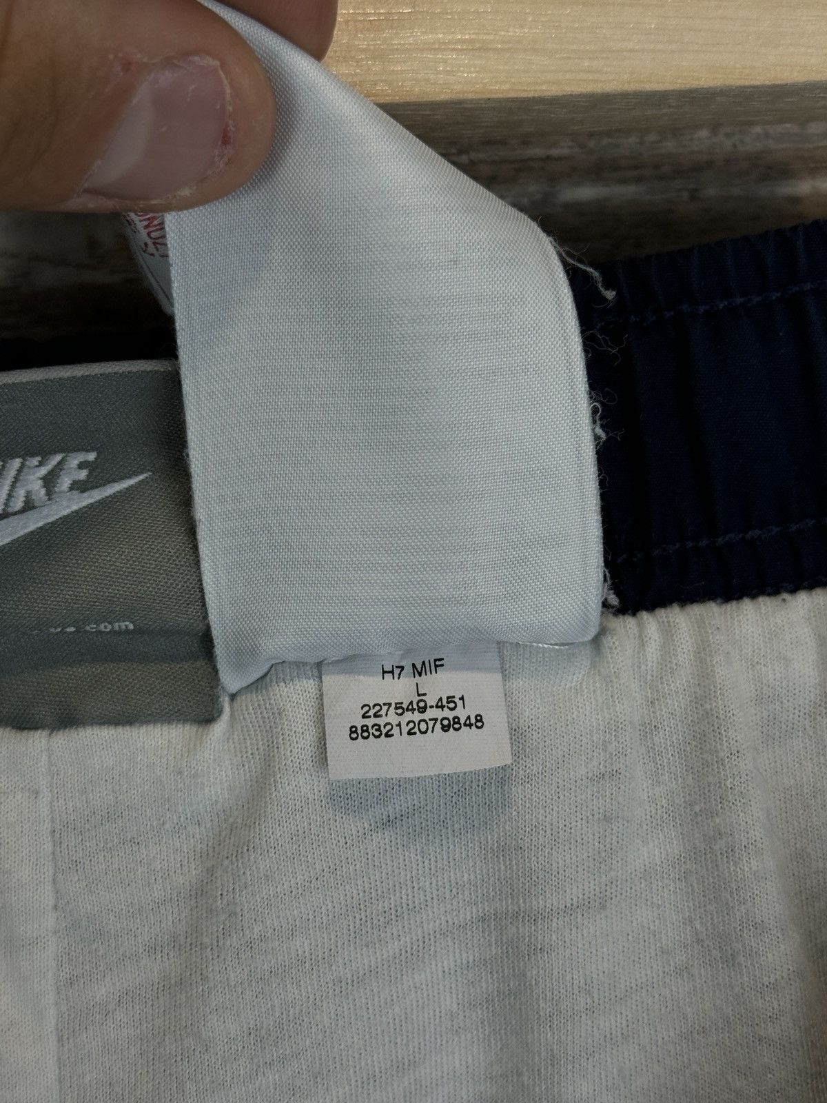 Nike Mens Vintage Nike drill pants y2k sweatpants swoosh rare Size US 34 / EU 50 - 10 Thumbnail