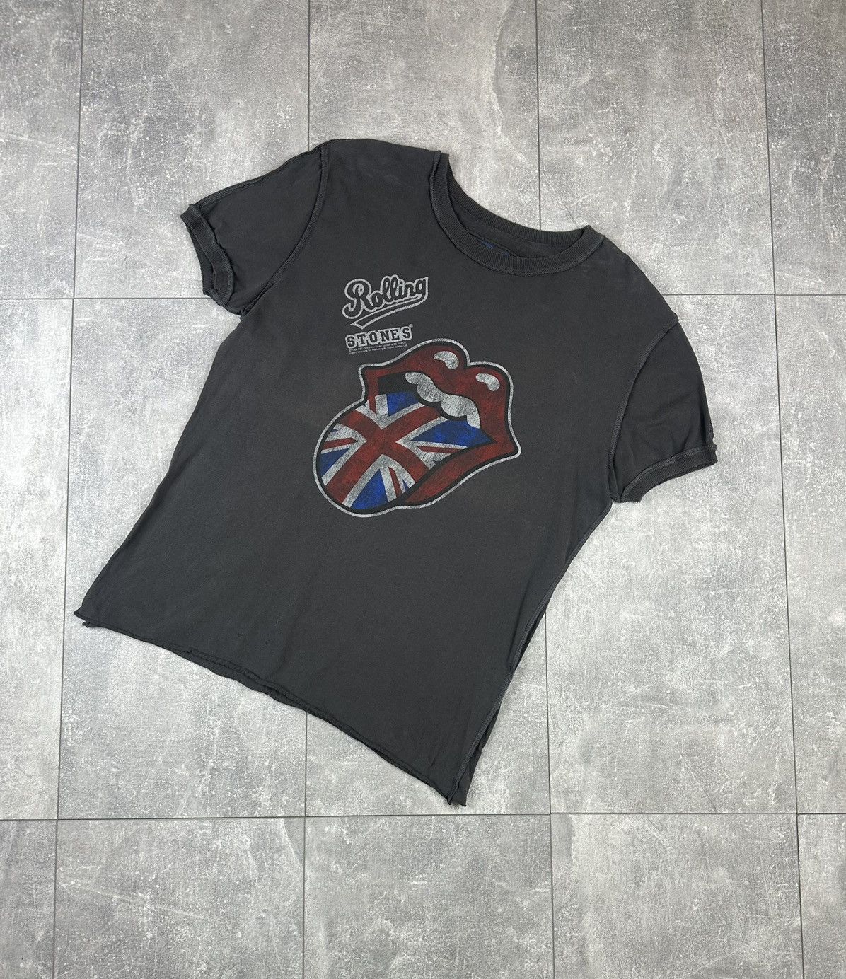 Amplified Amplified Rolling Stones 2008 Inside Out Crop T-Shirt Rock Size US M / EU 48-50 / 2 - 1 Thumbnail
