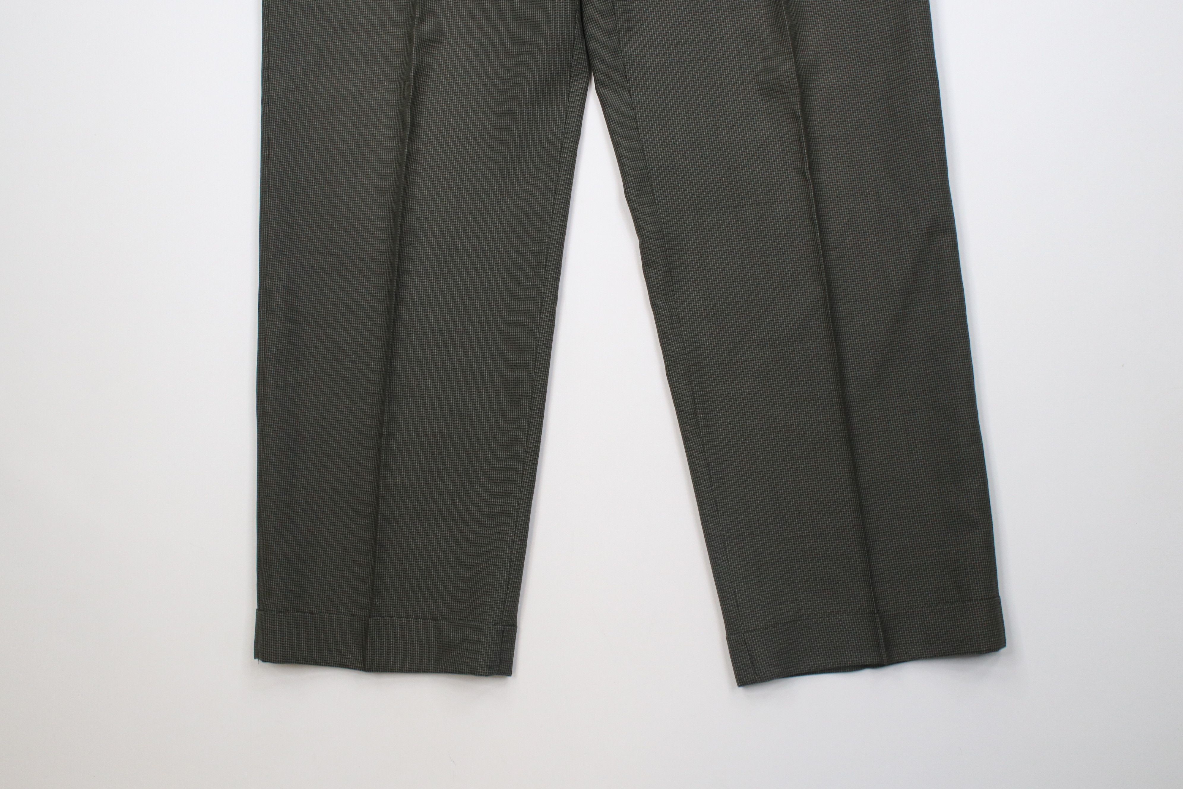 Vintage Vintage 90s Streetwear Wool Knit Wide Leg Chino Pants Size US 34 / EU 50 - 4 Thumbnail