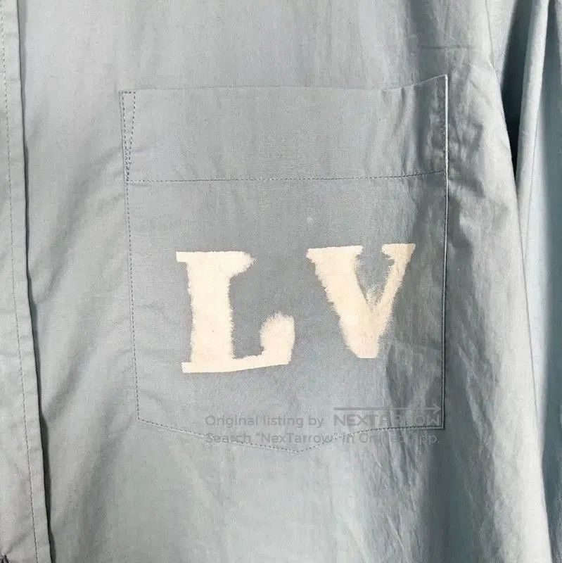 Louis Vuitton Louis Vuitton Blue Cotton Men's Shirt . Size US L / EU 52-54 / 3 - 4 Thumbnail