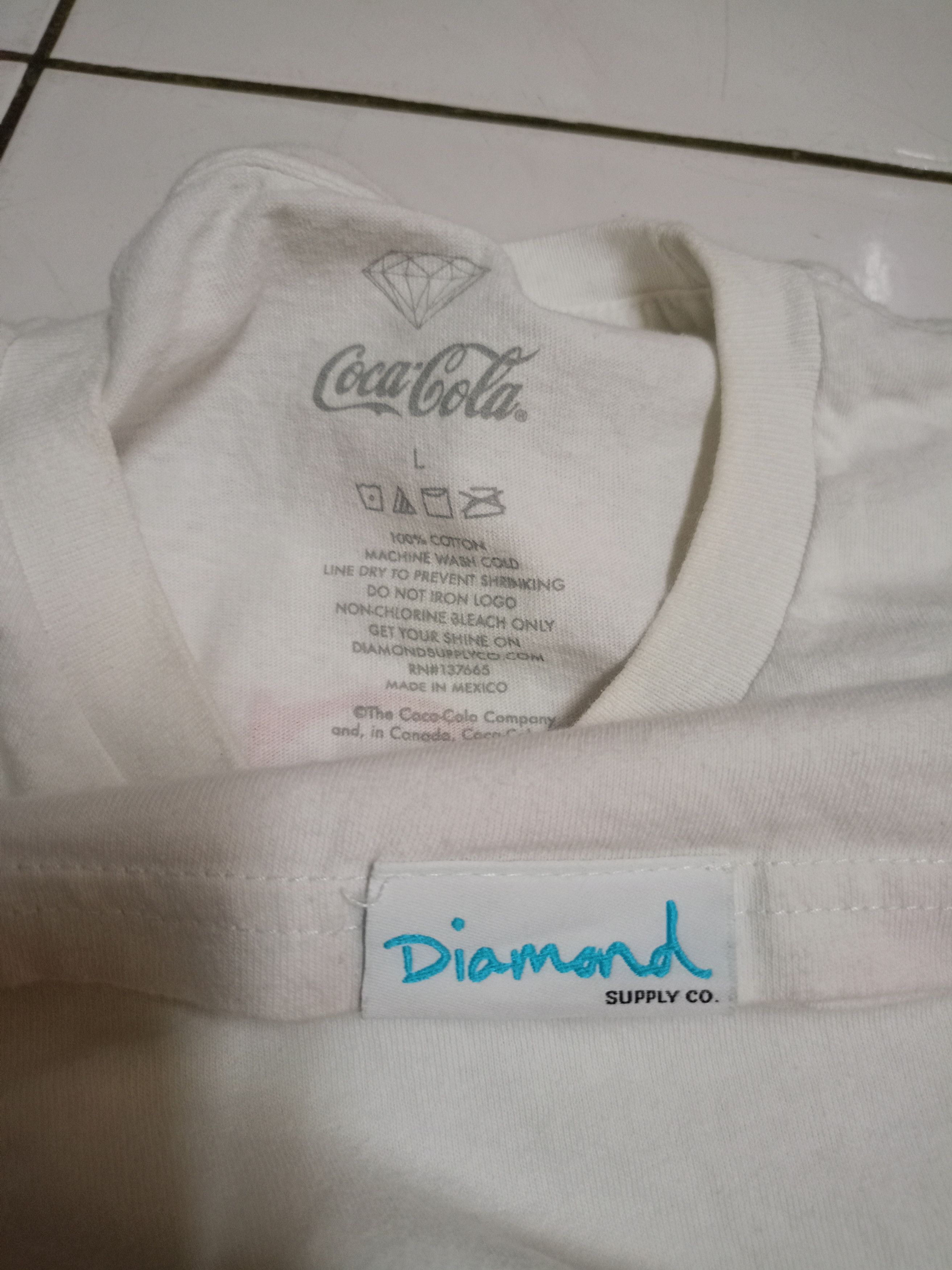 Diamond Supply Co. Diamond supply x coke T shirt Size US L / EU 52-54 / 3 - 5 Thumbnail
