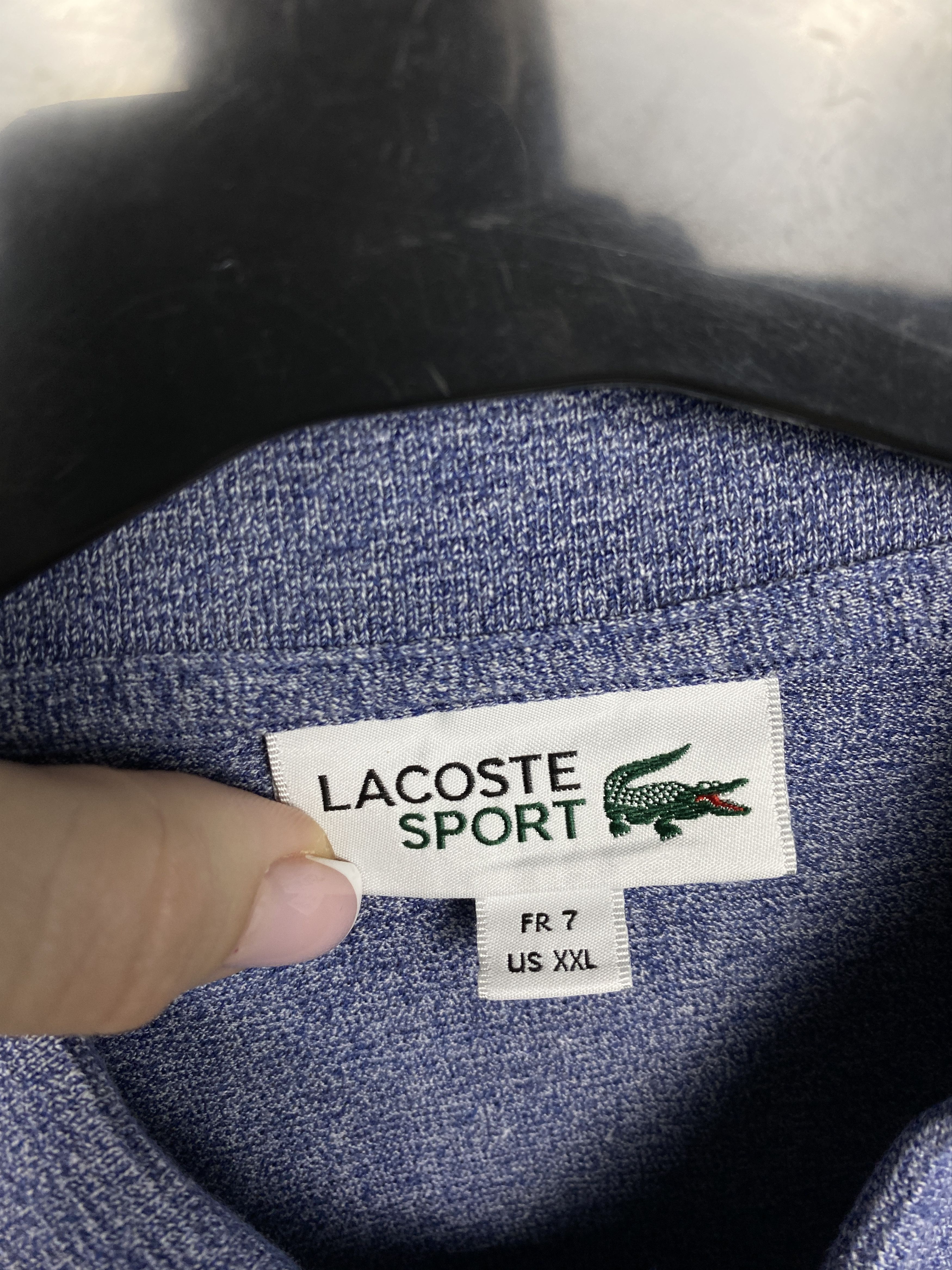 Lacoste Lacoste Vintage Mens Polo Shirt Size 7 XXL Size US XXL / EU 58 / 5 - 4 Thumbnail