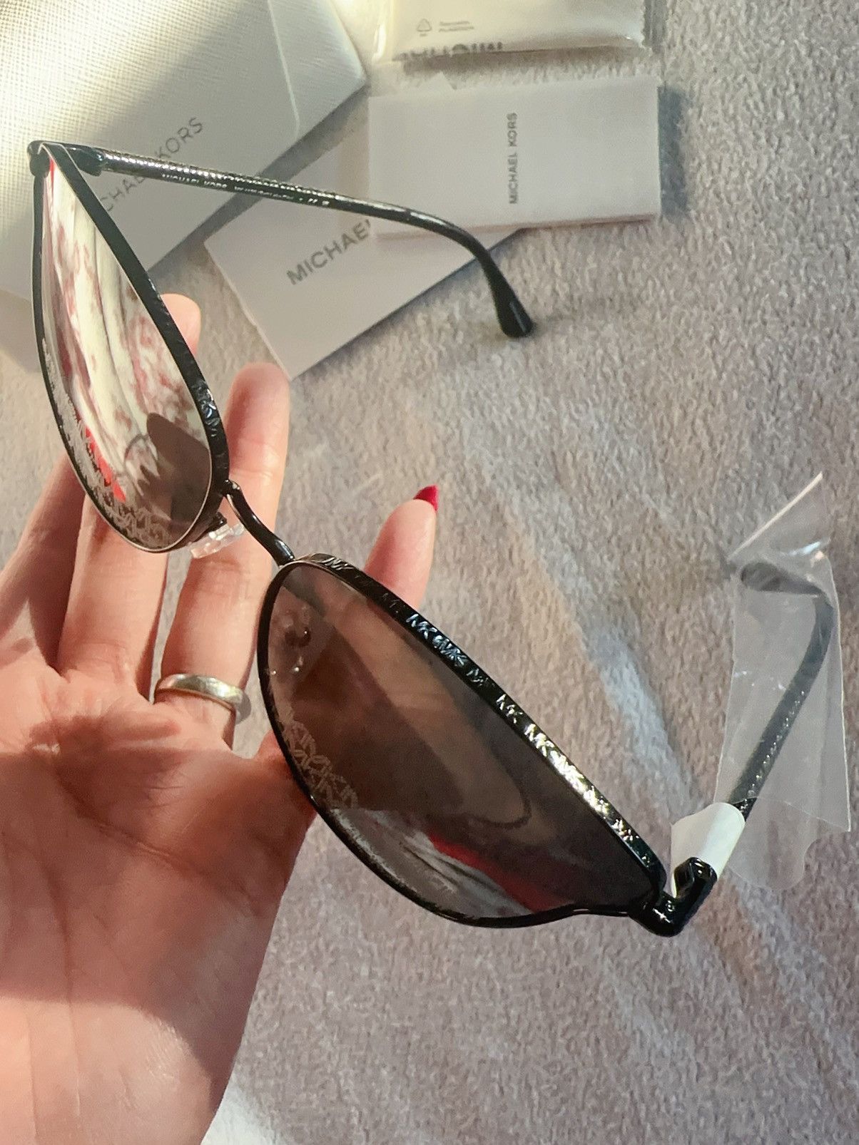 Michael Kors Michael Kors Sunglasses MK1120 SALT LAKE CITY 10056G Shiny B Size ONE SIZE - 9 Thumbnail