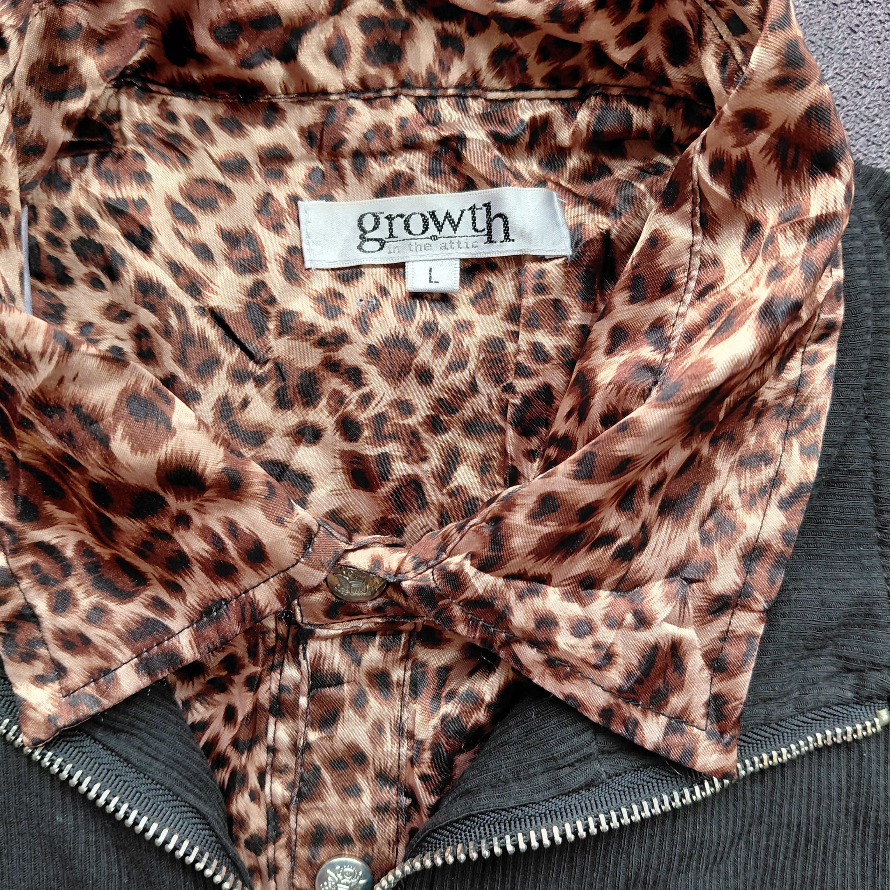 In The Attic Growth In The Attic Double Layer Leopart Shirt Size US L / EU 52-54 / 3 - 3 Thumbnail