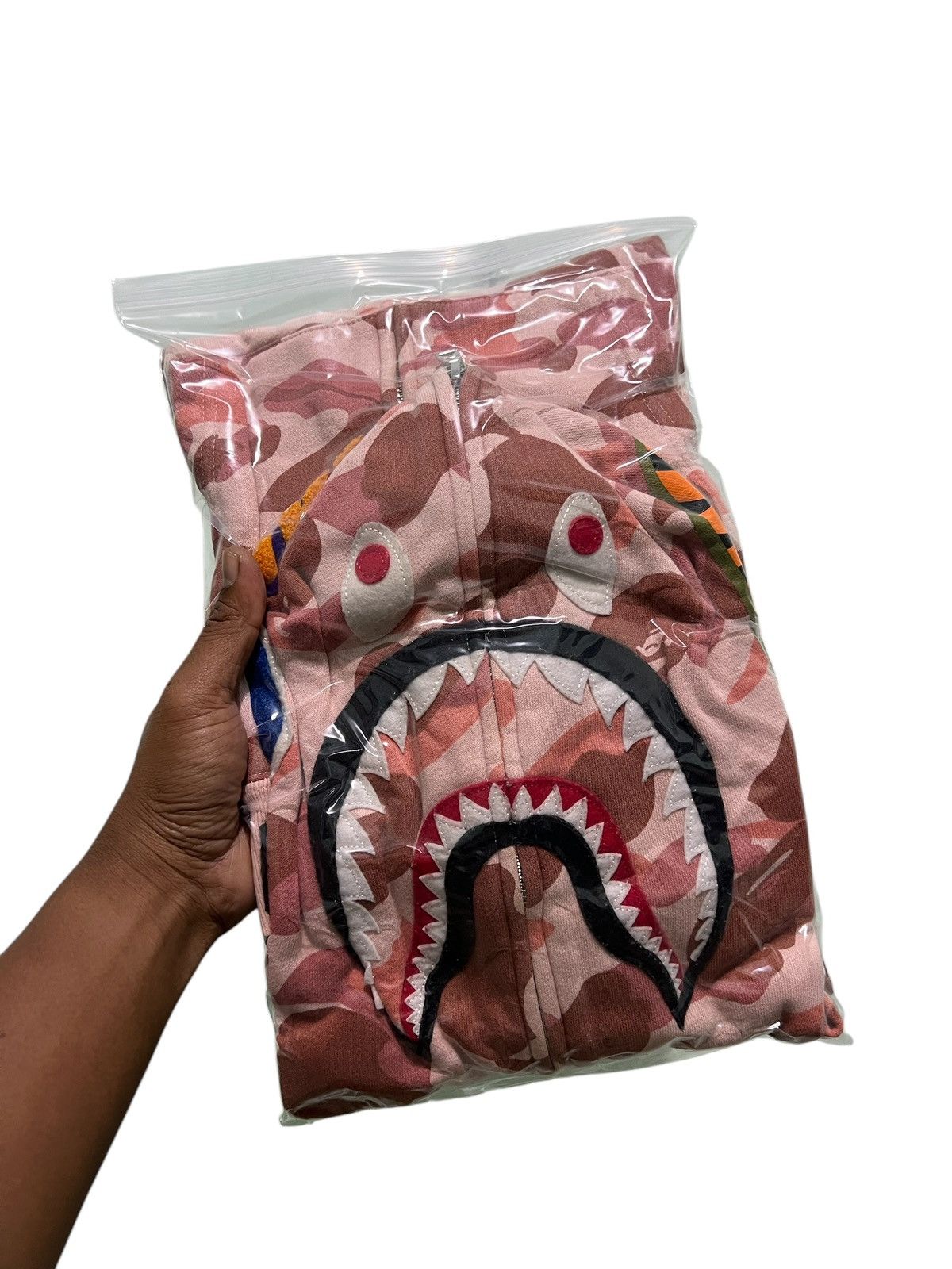 Bape BAPE WGM Camo Shark Full Zip Hoodie Size S / US 4 / IT 40 - 21 Thumbnail
